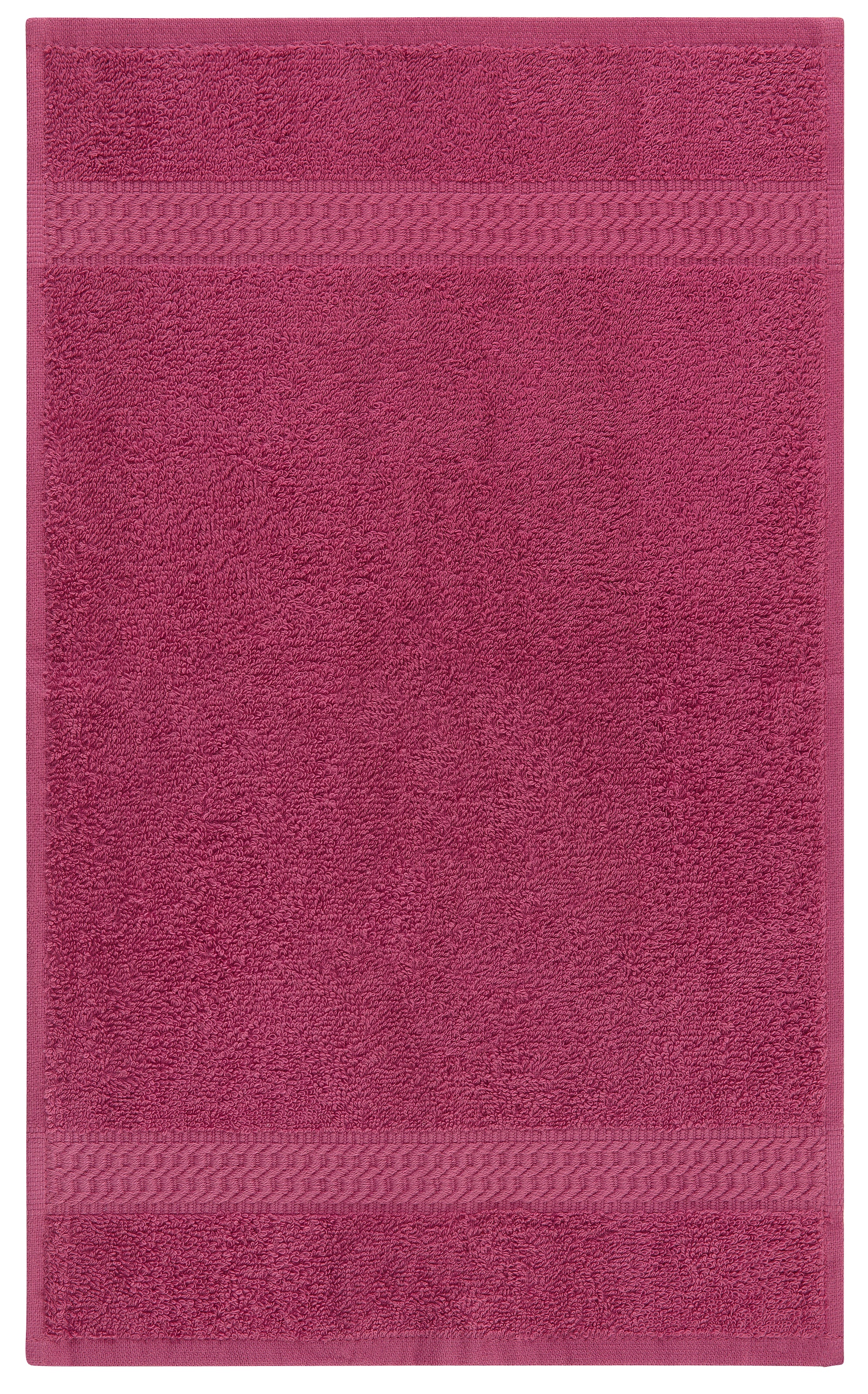 in Handtuch-Set home BAUR Set Baumwolle (6 und im Serie, Uni-Farben, | bestellen 100% my St.), Gästehandtücher als »Juna«,