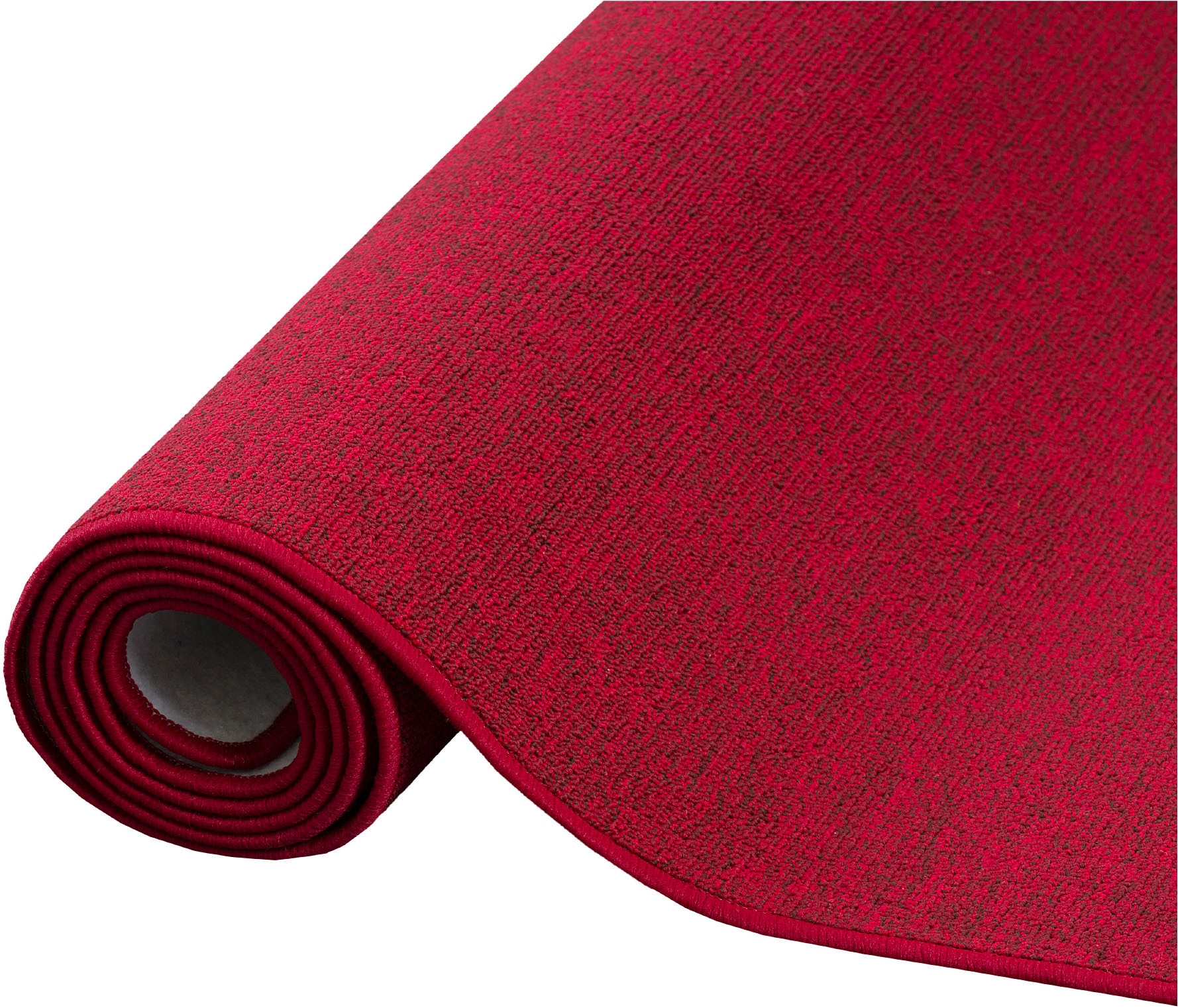 my home Teppich »Fortis, Schlinge, Made in Netherlands«, rechteckig, 5 mm Höhe, Uni Farben, Schlinge, gekettelt, auch als Läufer, strapazierfähig