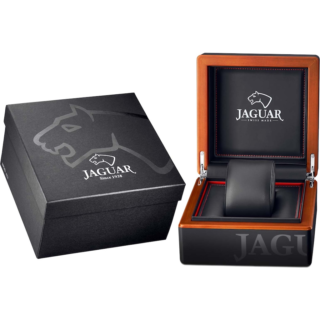 Jaguar Quarzuhr »Claire de Lune, J971/1«, Armbanduhr, Herrenuhr, Saphirglas, Swiss Made