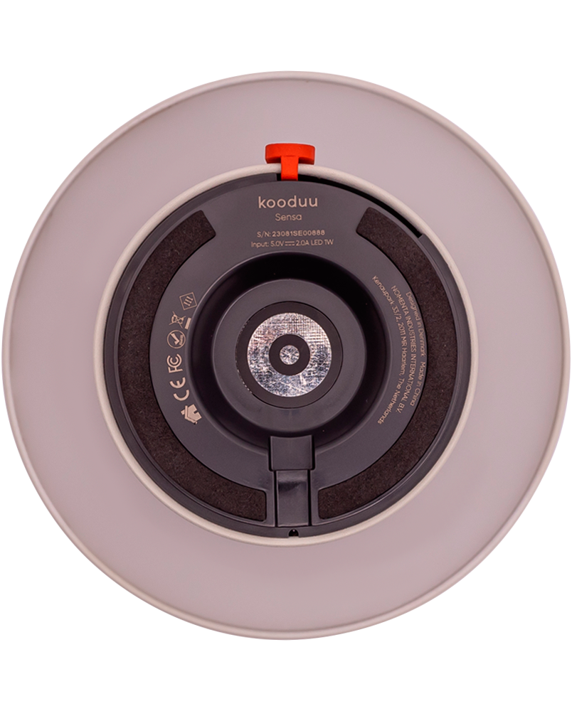 kooduu LED Tischleuchte »Sensa« LED-Modul 1 Stk. Warmweiß LED Dekolicht, Tischlampe