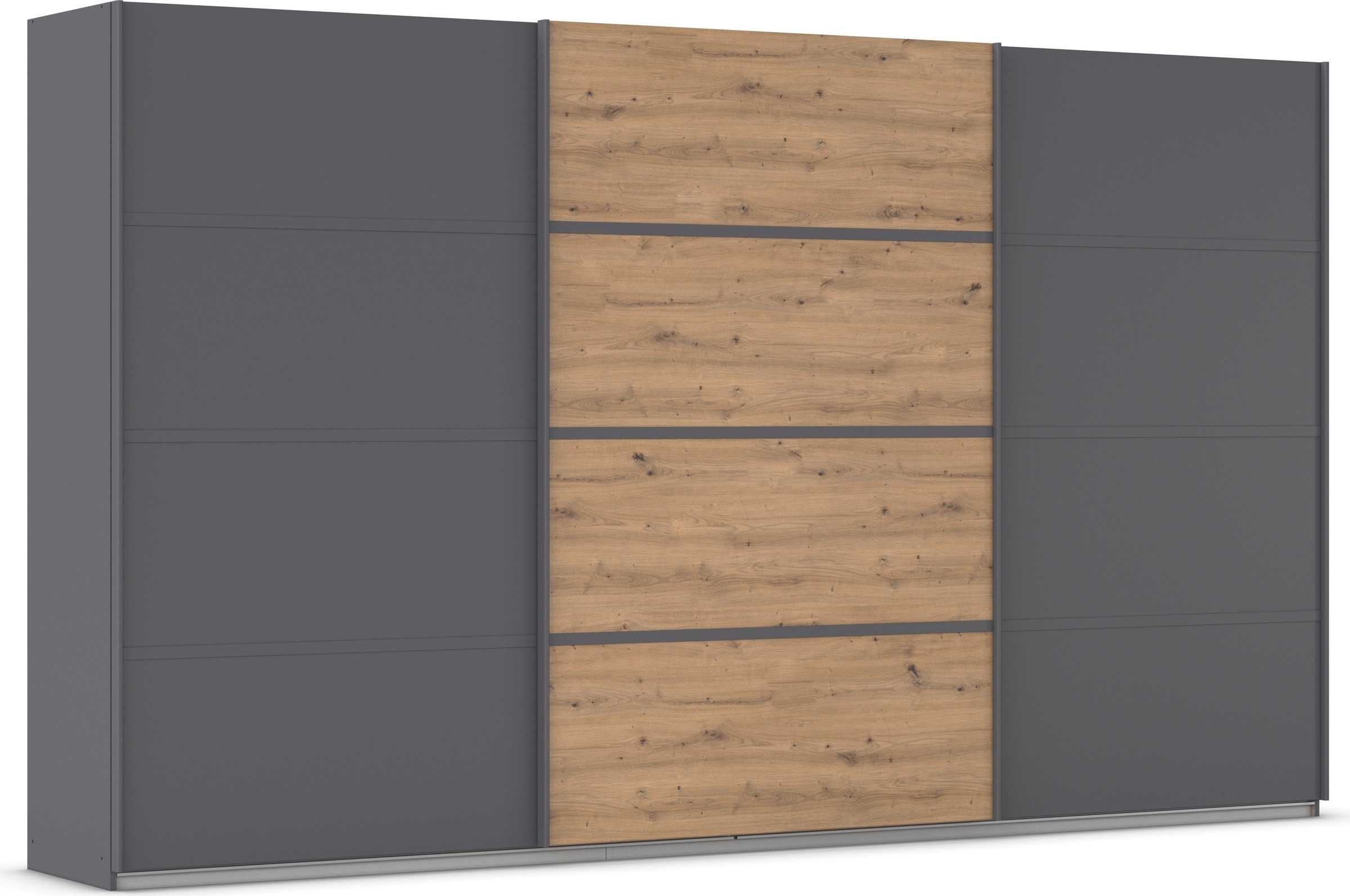 OTTO home Kleiderschrank "Mehrzweckschrank Aktenschrank Möbel Mietswohnung Schlafzimmer AVOLA" 3 verschiedene Ausstattungen BASIC/CLASSIC/PREMIUM (inkl. SOFT-CLOSE), mit eleganten Zierleisten in Chrom, Schwarz oder Weiß MADE IN GERMANY