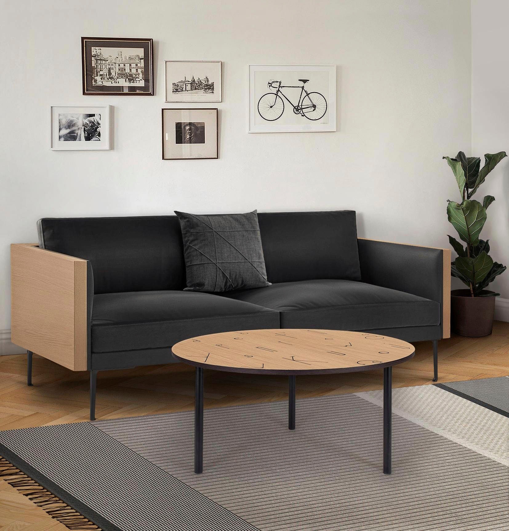 Woodman Couchtisch "Arty", mit besonderem Print, FSC-zertifiziert günstig online kaufen