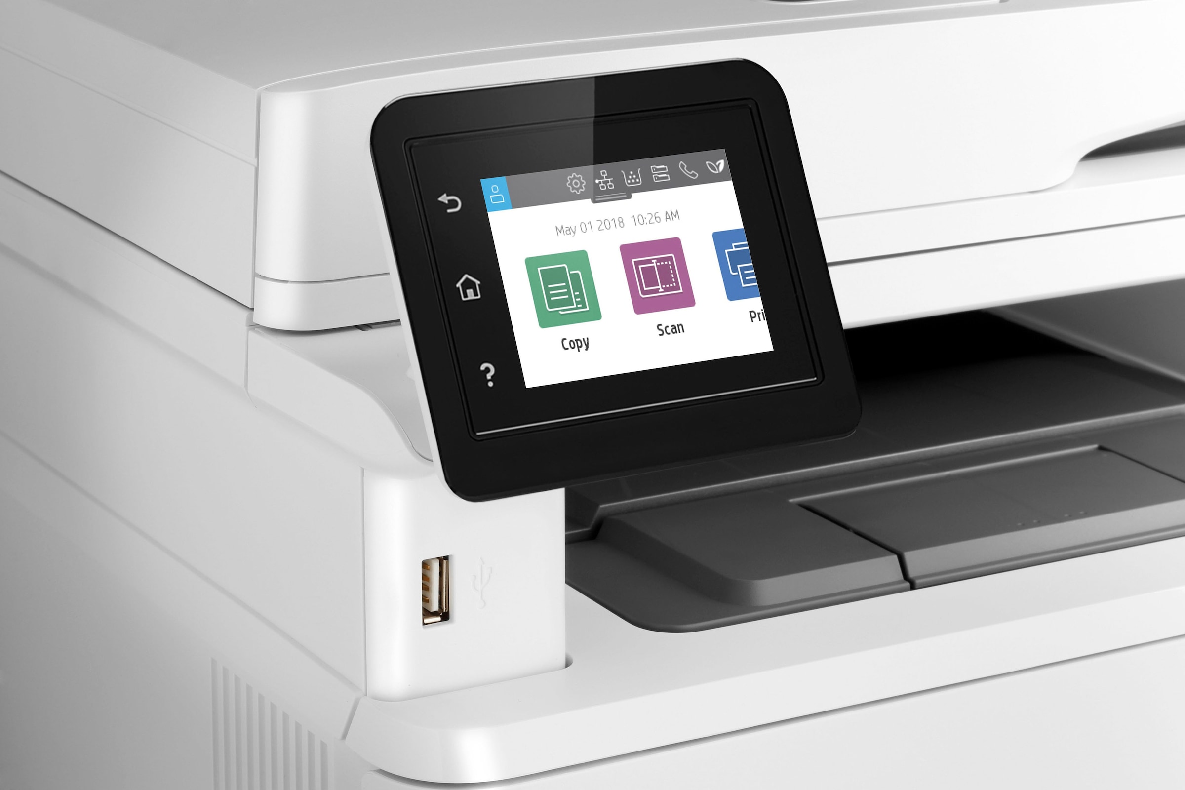 HP Schwarz-Weiß Laserdrucker »LaserJet BAUR M428fdn«, kompatibel Ink | Instant HP+ MFP Pro