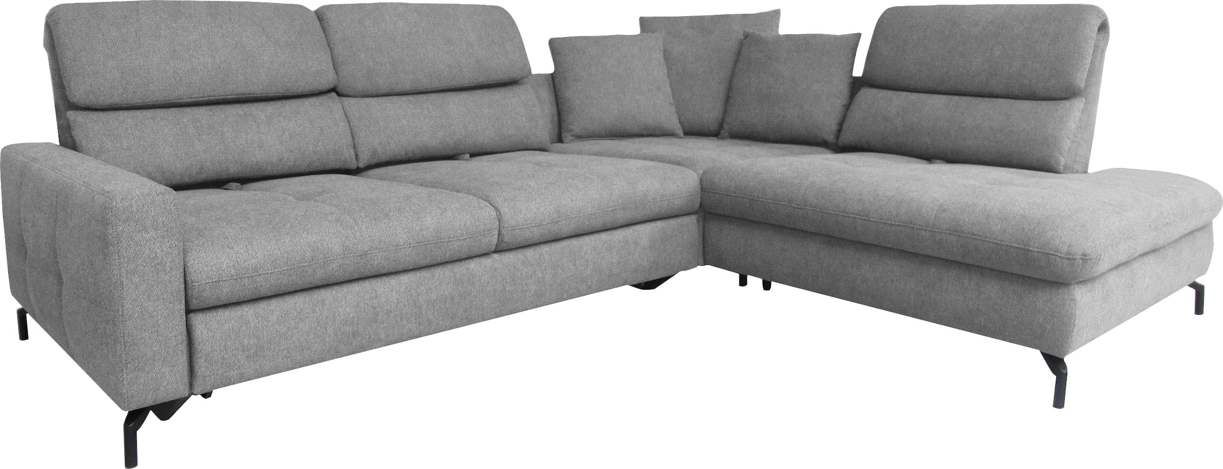 alina Ecksofa "Louis", Breite 286 cm, Rückenlehnenverstellung, wahlweise mi günstig online kaufen