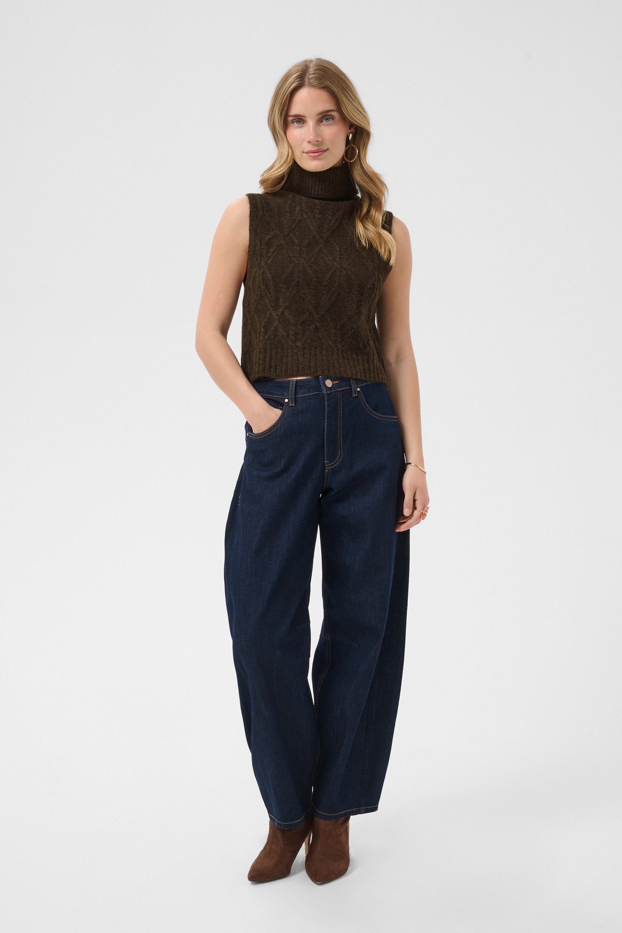 Cream Rollkragenpullover »Damen Rollkragen CRElsie«