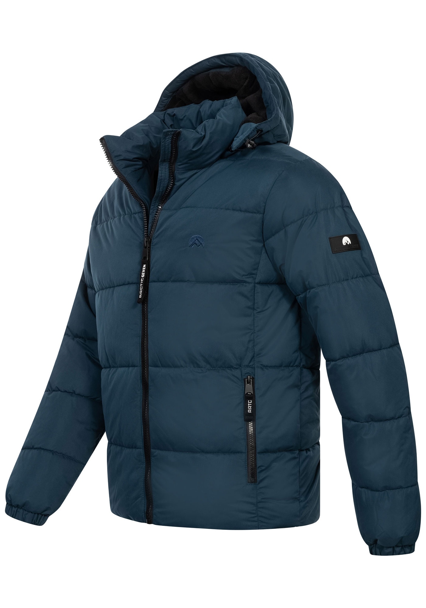 Arctic Seven Winterjacke »ASCreesi«, mit warmem Teddyfell und abnehmbarer Kapuze