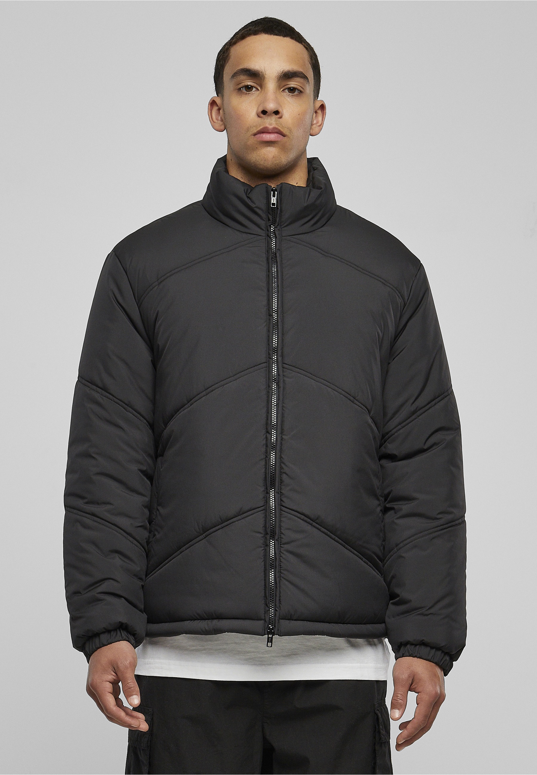 URBAN CLASSICS Allwetterjacke »Urban Classics Herren Arrow Puffer Jacket« 1 Stk. tlg. ohne Kapuze