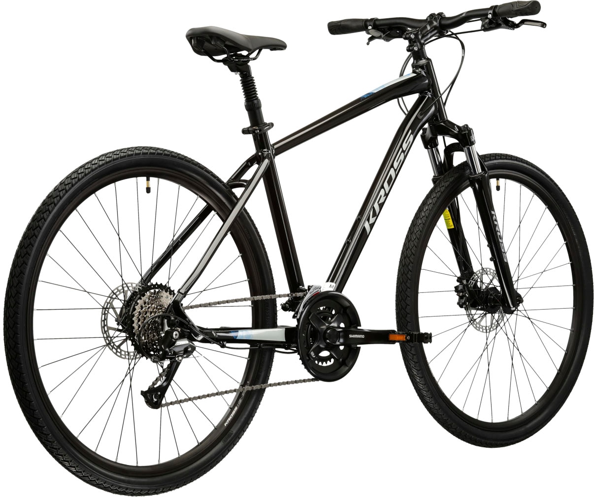 Kross Crossrad »Evado 4.0«, 18 Gang, Shimano, ACERA M3020 Schaltwerk, Kettenschaltung