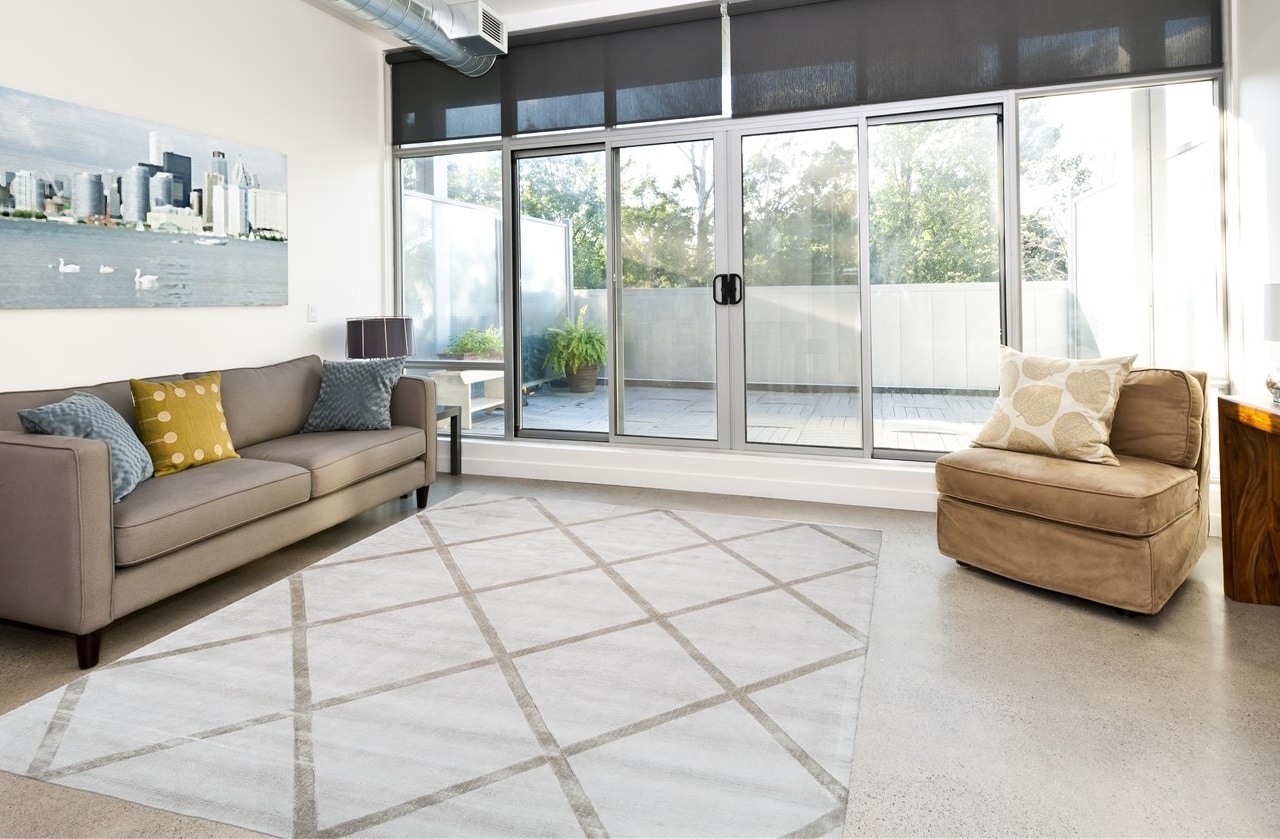 Kayoom Teppich "Luxury 210" rechteckig 13 mm Höhe Kurzflor, handweb, Hoch Tief Struktur, Wohnzimmer