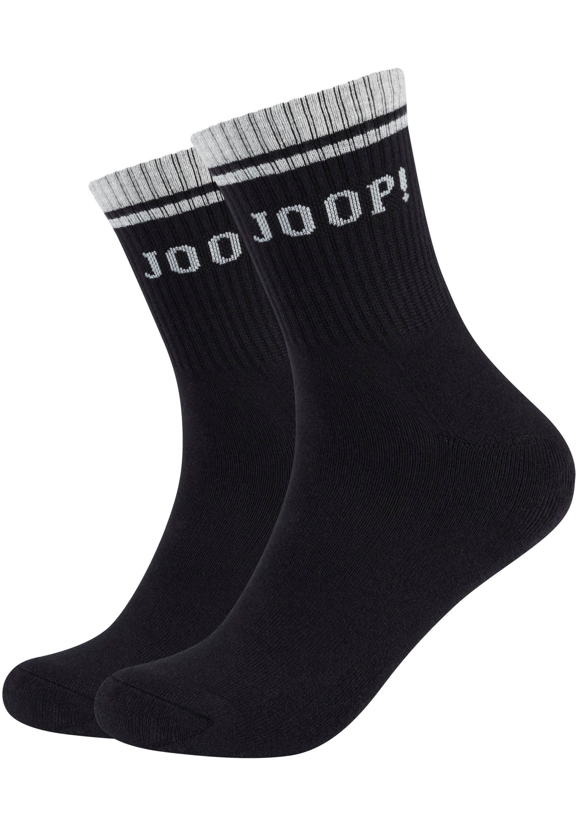 JOOP Socken, (2er Pack), Premium Qualität, Tennissocken mit verstärkter Fer günstig online kaufen