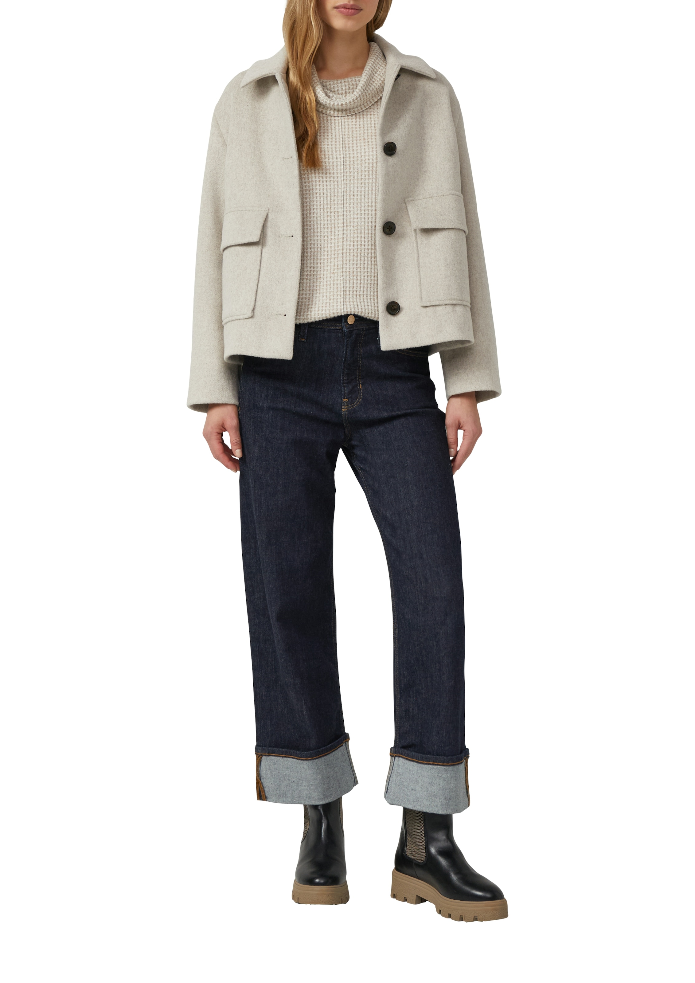 s.Oliver Langarmshirt mit Rollkragen