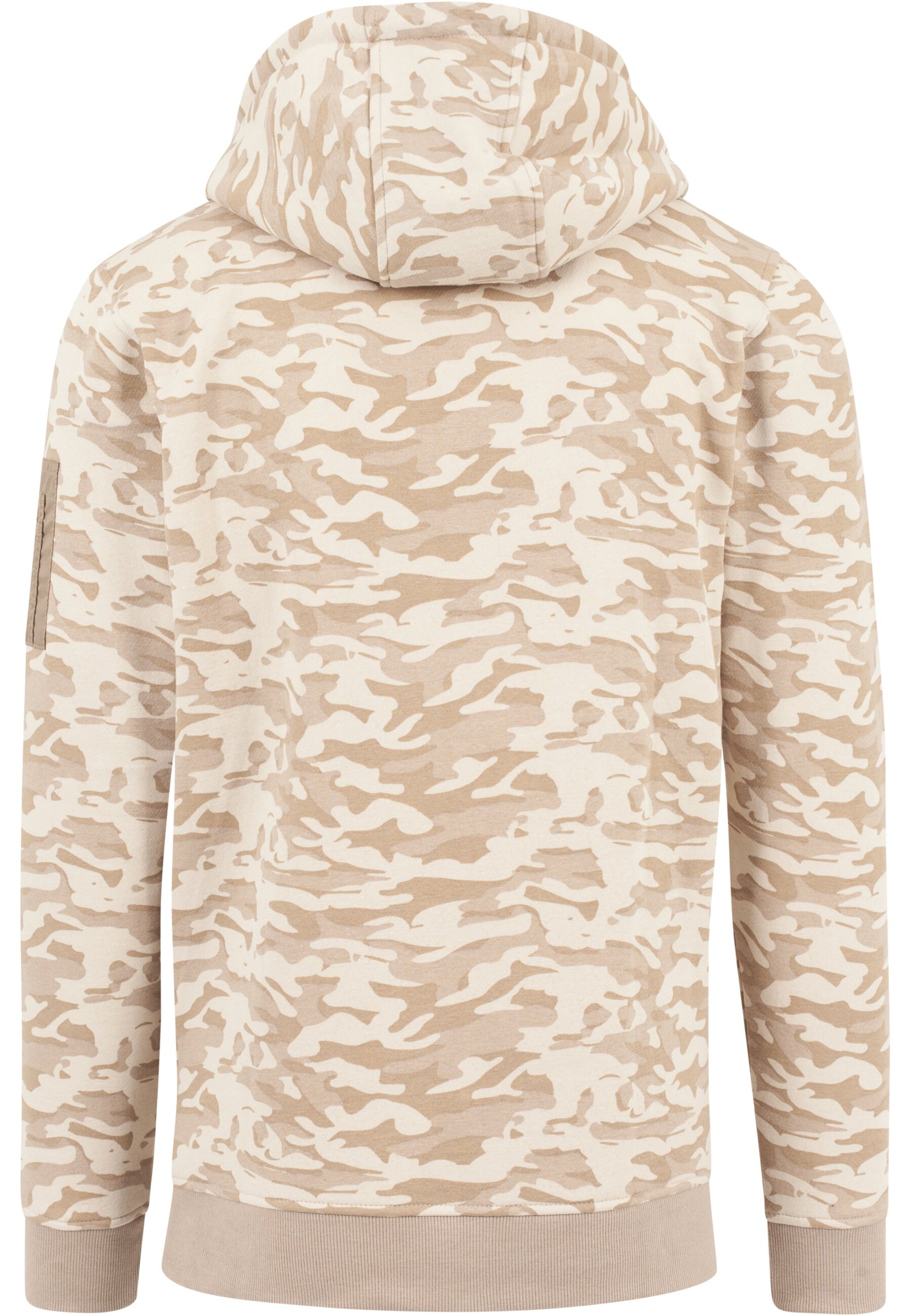 URBAN CLASSICS Sweatshirt »Urban Classics Herren Sweat Camo Bomber Hoody«, (1 tlg.)