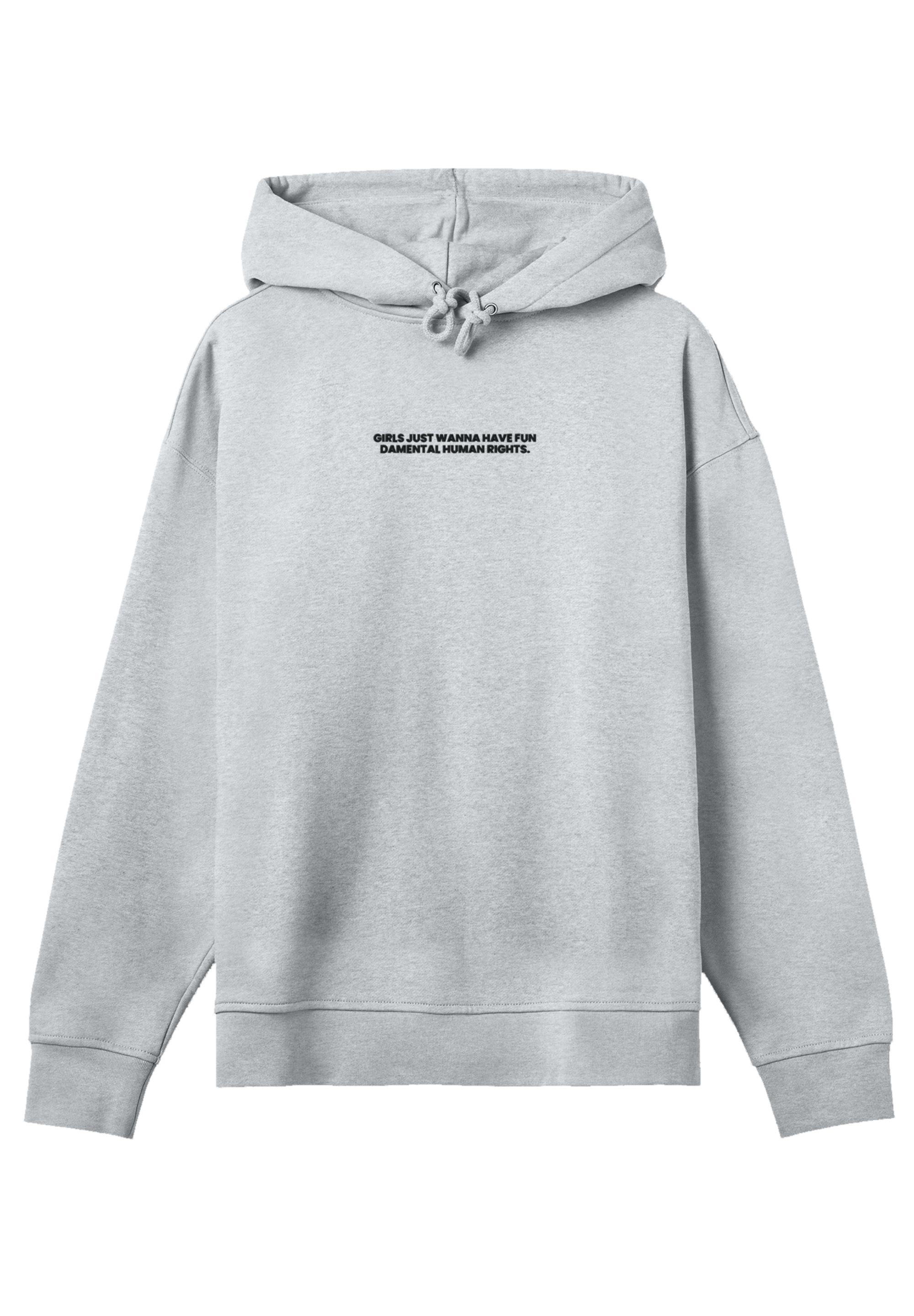 F4NT4STIC Kapuzenpullover »Girls Just Wanna have Stickerei«, Premium Qualität