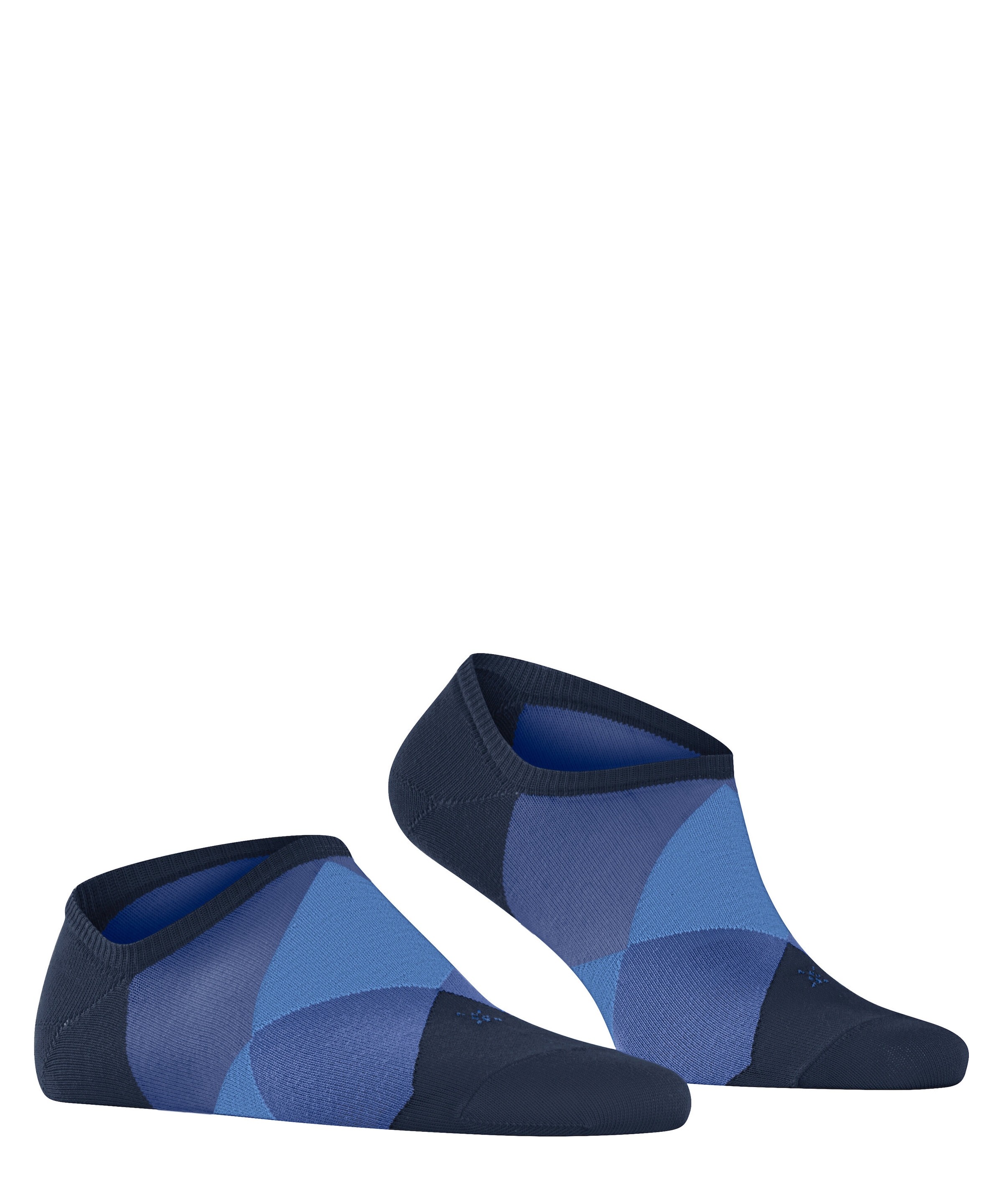 Burlington Sneakersocken »Clyde« verstärkt, knöchelfrei, kariert und aus weichem Material mit Muster