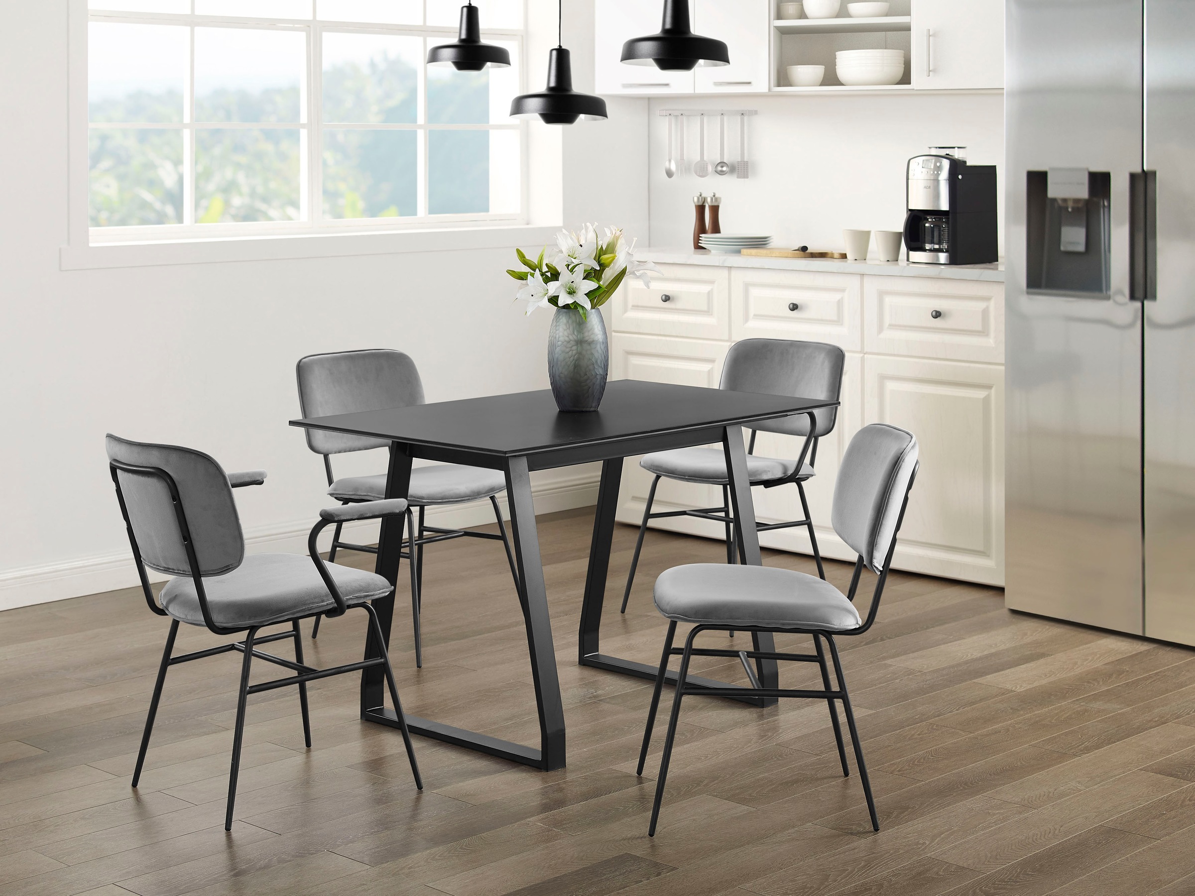 COUCH♥ Esstisch »Tafelfreude«, Tischplatte aus Keramik und Glas