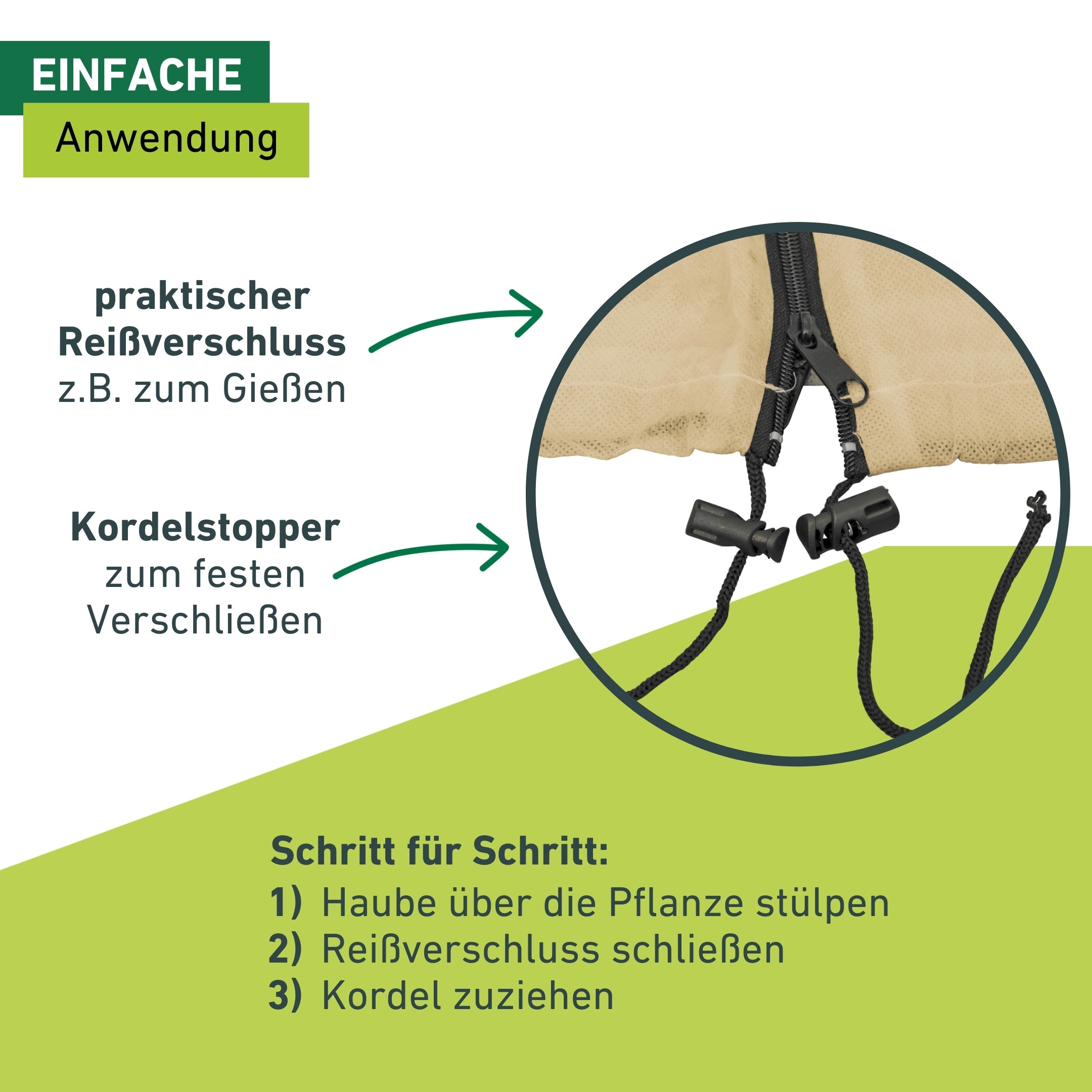Windhager Winterschutzvlies »Winterschutz für Pflanzen mit Vogelmotiv, Vlieshaube« wasser- und luftdurchlässig, 1,4x2 m, Stärke 50 g/m2