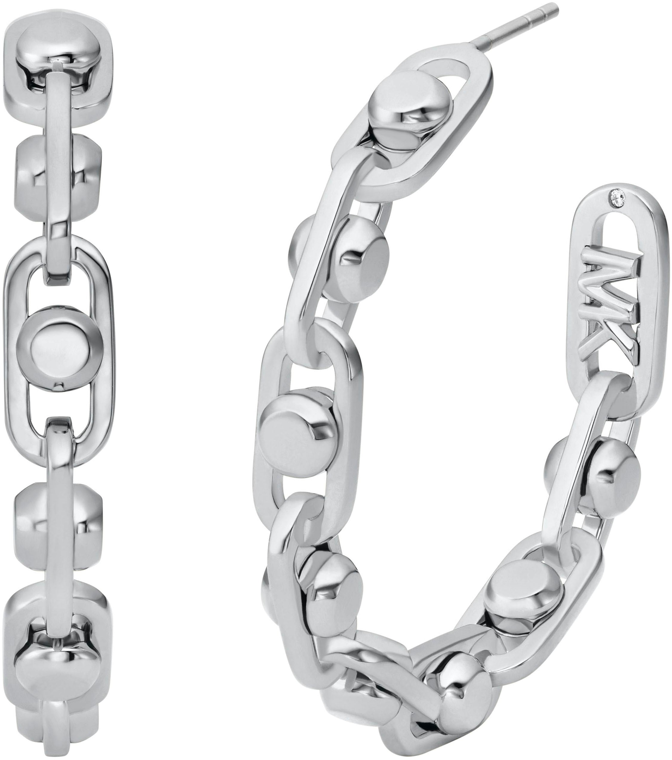 Paar Creolen »Schmuck Geschenk Metall OHRRINGE ASTOR LINK, MKJ8358040, MKJ8358710«