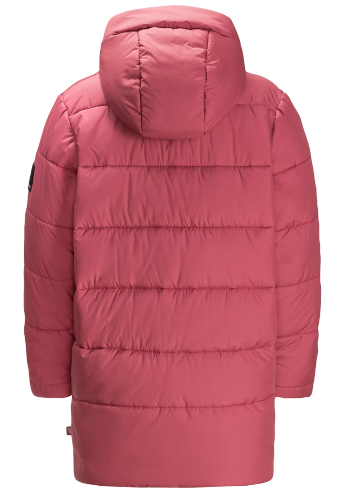 Jack Wolfskin Outdoorjacke »TEEN INS LONG JACKET Y«, mit Kapuze