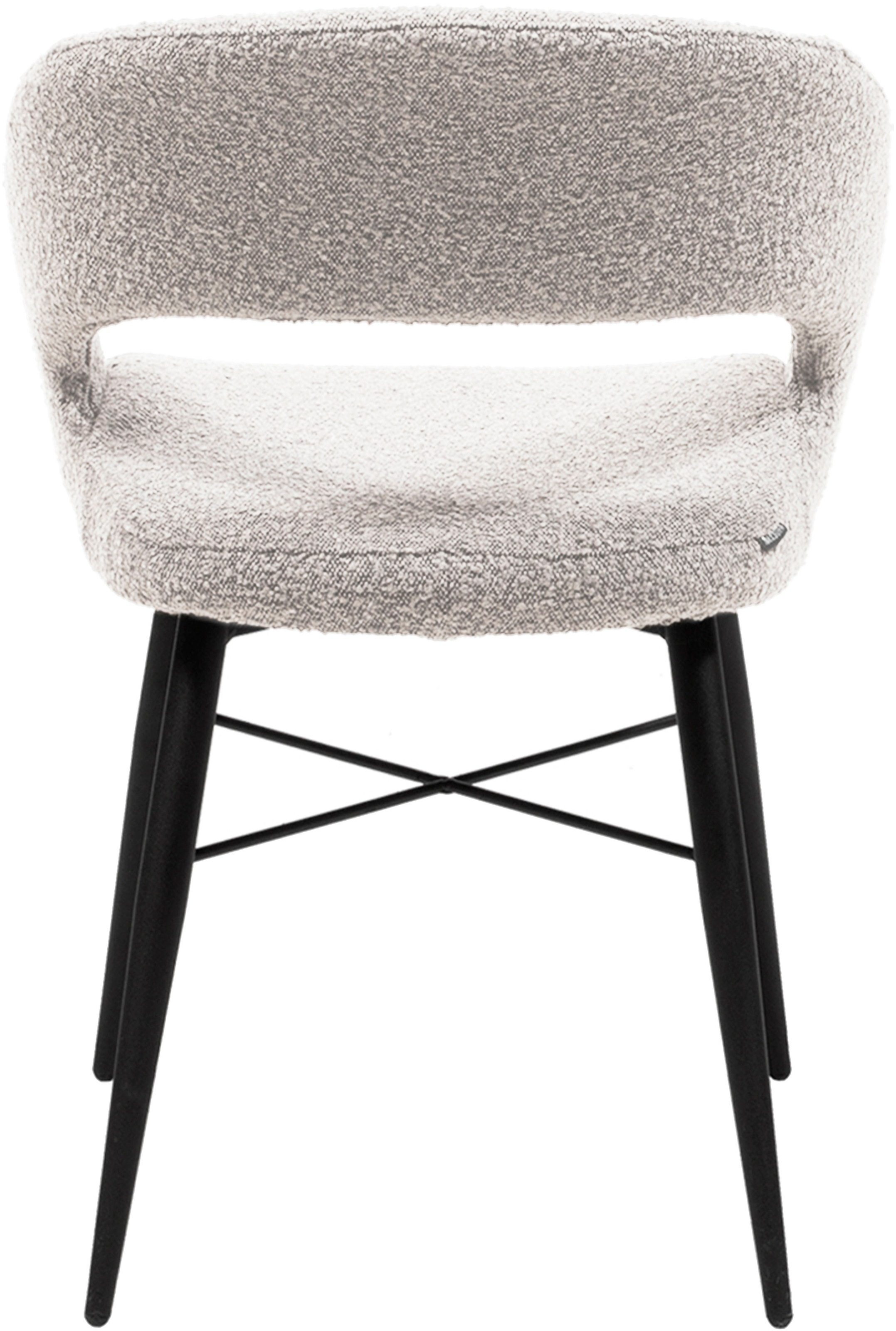 OMG Design Esszimmerstuhl »Marley«, (Set), 1 St., Stoff, mit modernem Cut-Out, Bouclé Bezug