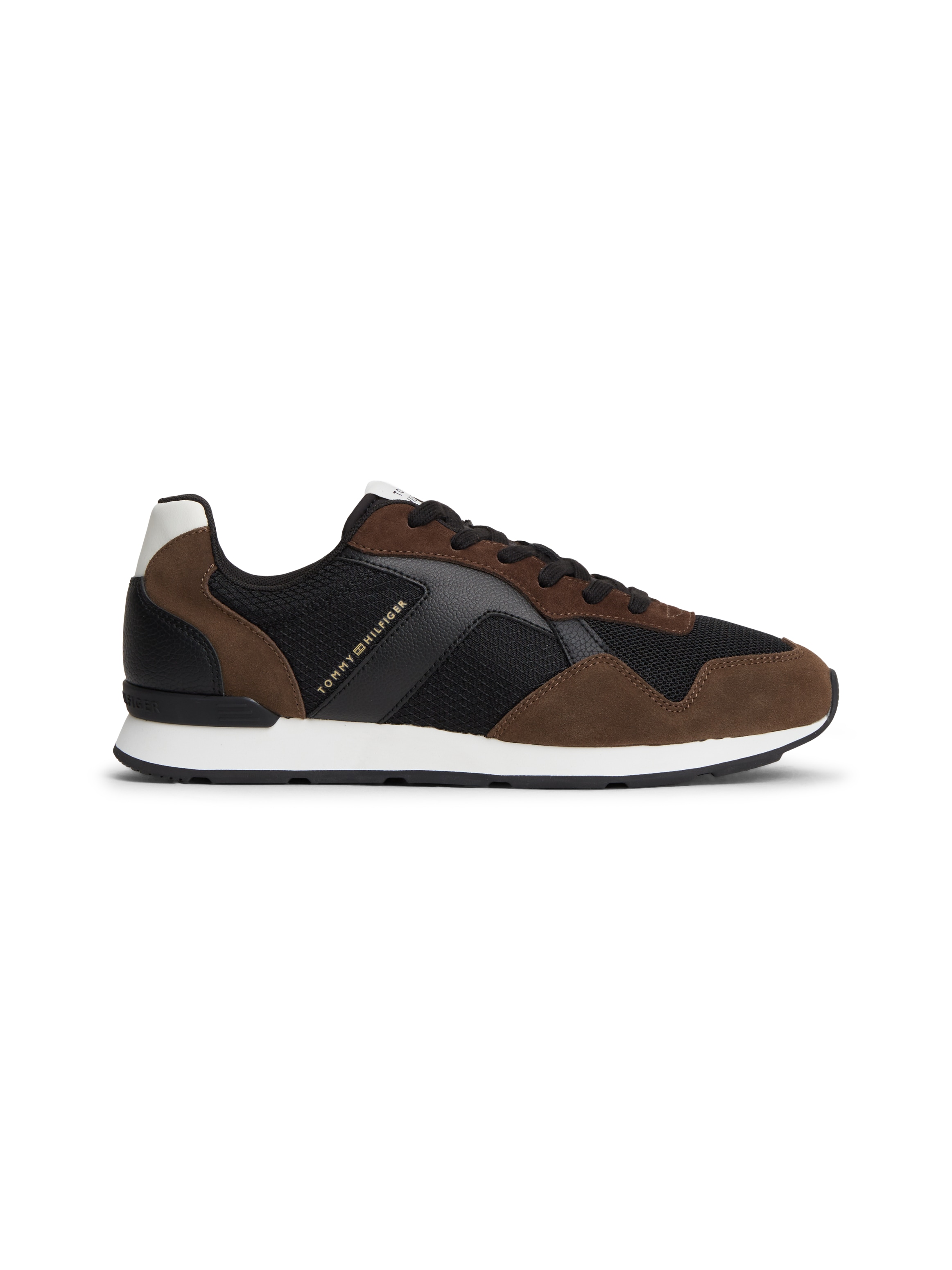 Tommy Hilfiger Sneaker »T HILFIGER CORE MIX RUNNER«  Schnürschuh, Halbschuh, Freizeitschuh mit Kontrastbesätzen