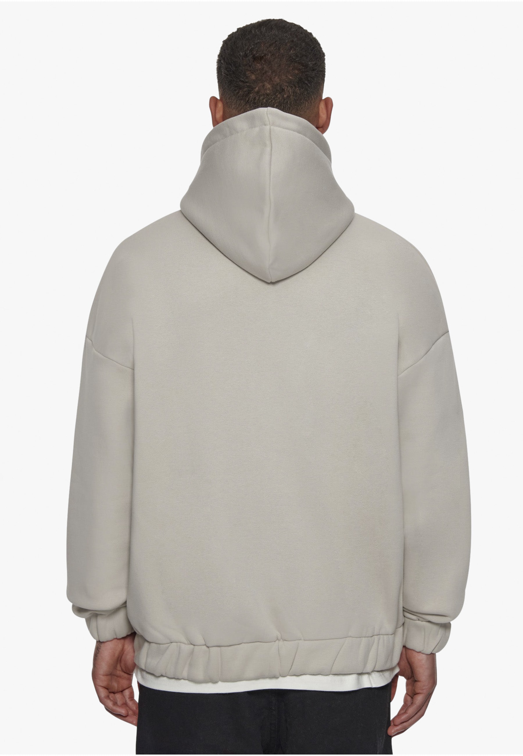 Dropsize Kapuzensweatshirt »Dropsize Herren Super Heavy Oversize Blank Zip Hoodie«, 1
