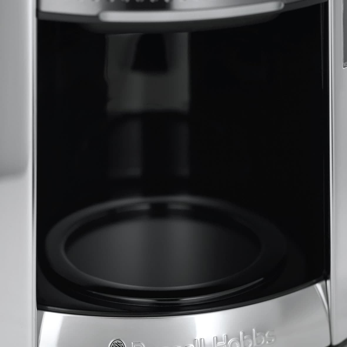 RUSSELL HOBBS Filterkaffeemaschine »Geo Steel 25270-56« 1,5 l Kaffeekanne Papierfilter 1x4