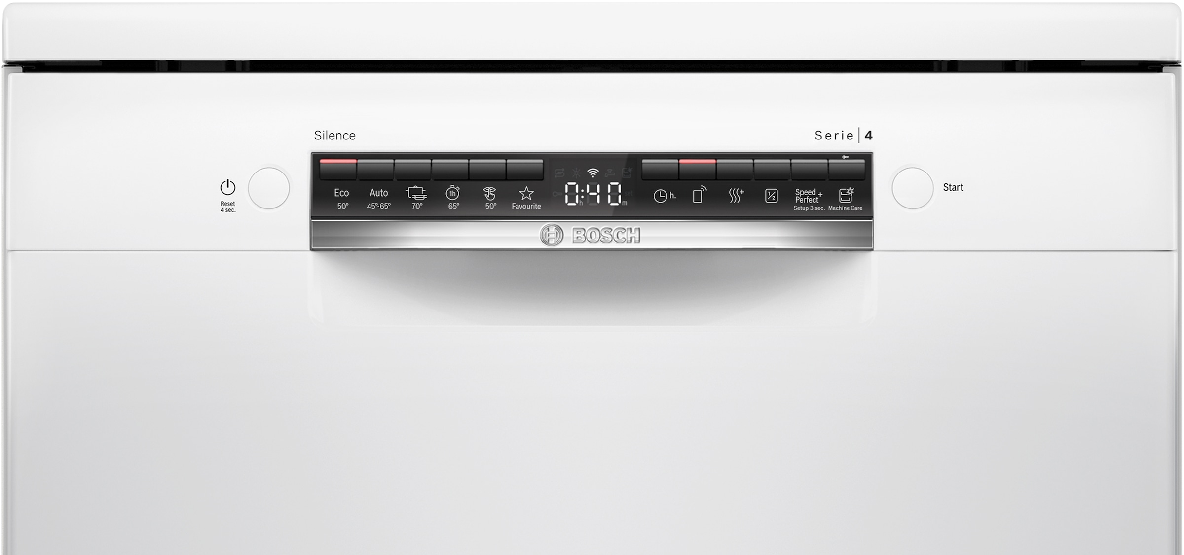 BOSCH Standgeschirrspüler Serie 4 »SMS4HTW16E« 13 tlg. Maßgedecke Mit 3-fach Rack Matic & flexiblen Körben