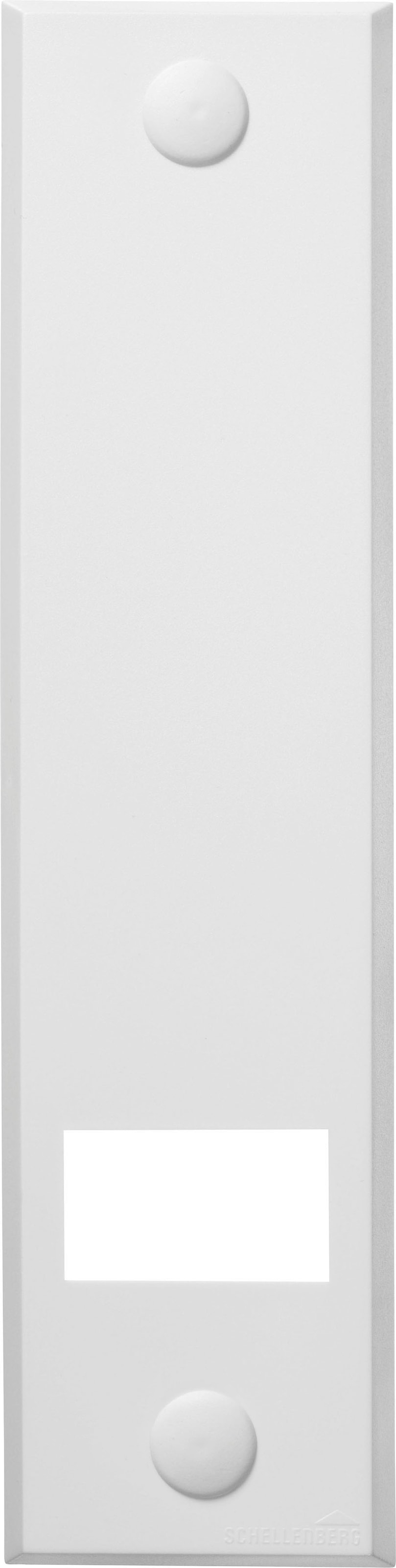 SCHELLENBERG Gurtwickler-Abdeckplatte »Standard Maxi, 18,5 cm Lochabstand, langlebig aus Kunststoff«, Rollladen Abdeckblenden für Gurtwickler und Einlasswickler