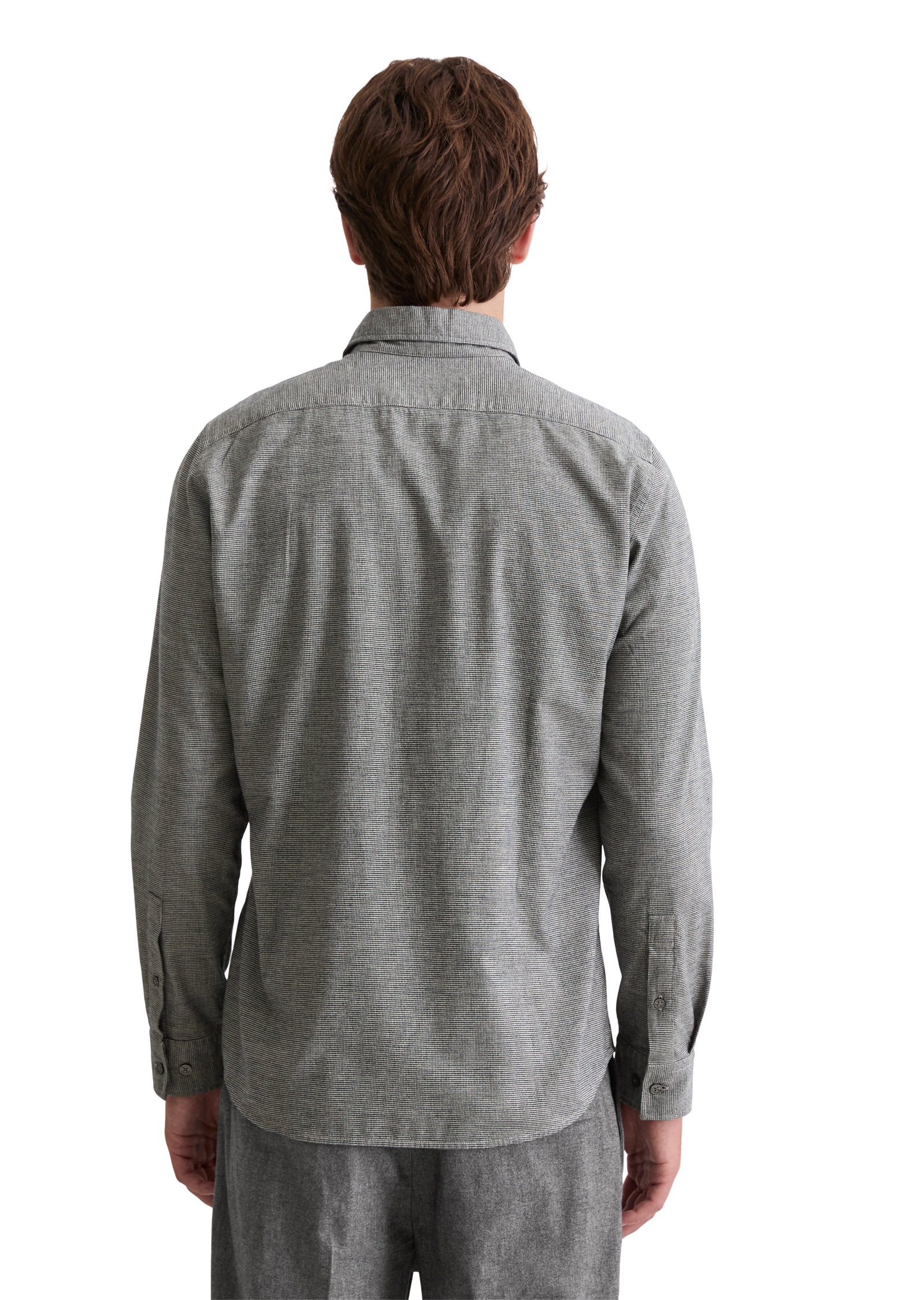 Thumbnail - Marc OPolo Langarmhemd "aus Bio-Baumwoll-Flanell"