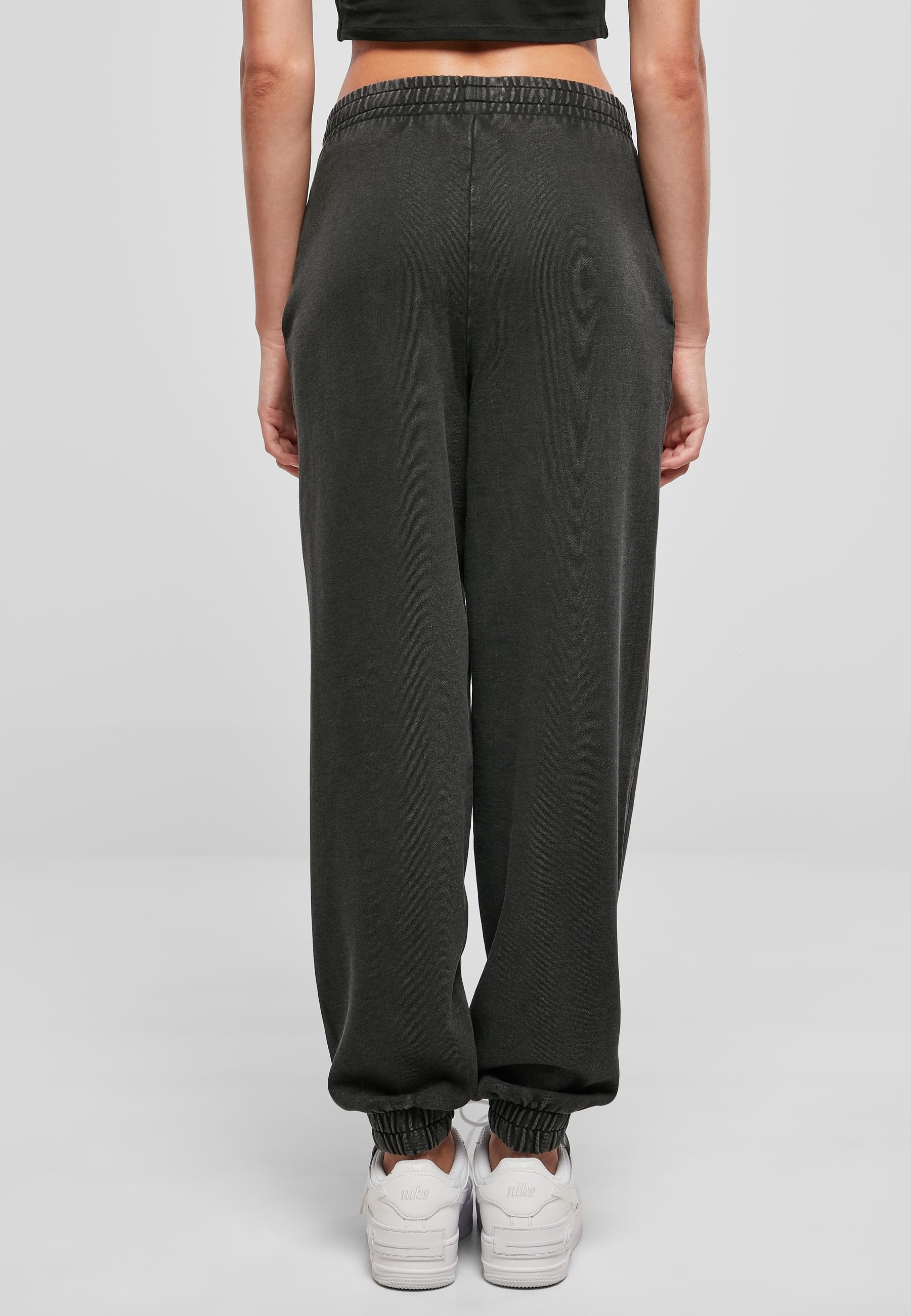 URBAN CLASSICS Jogginghose »Urban Classics Damen Ladies Small Embroidery Terry Pants«, (1 tlg.)