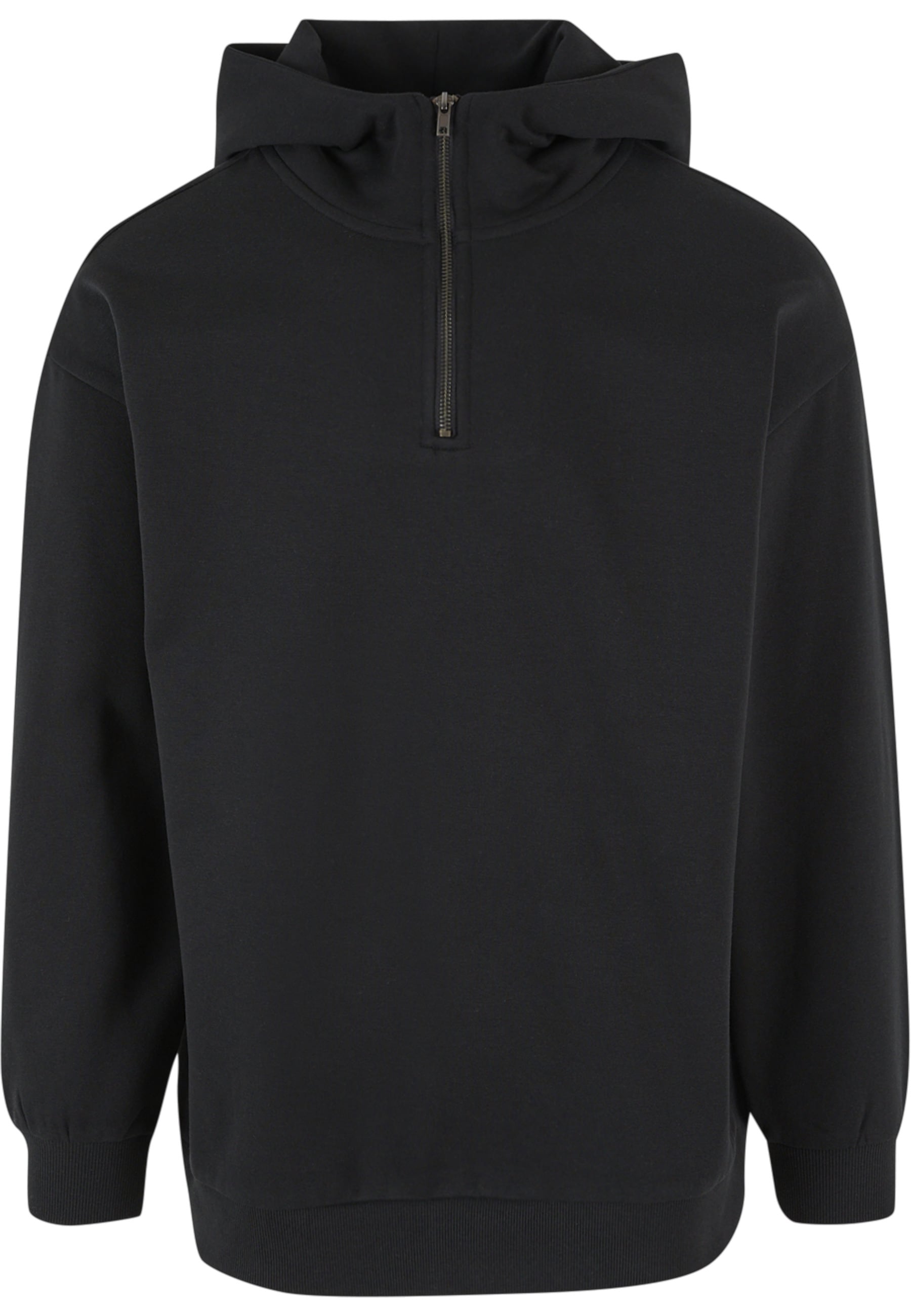 URBAN CLASSICS Troyer "Urban Classics Herren Zipped High Neck Hoody" 1 Stk. günstig online kaufen