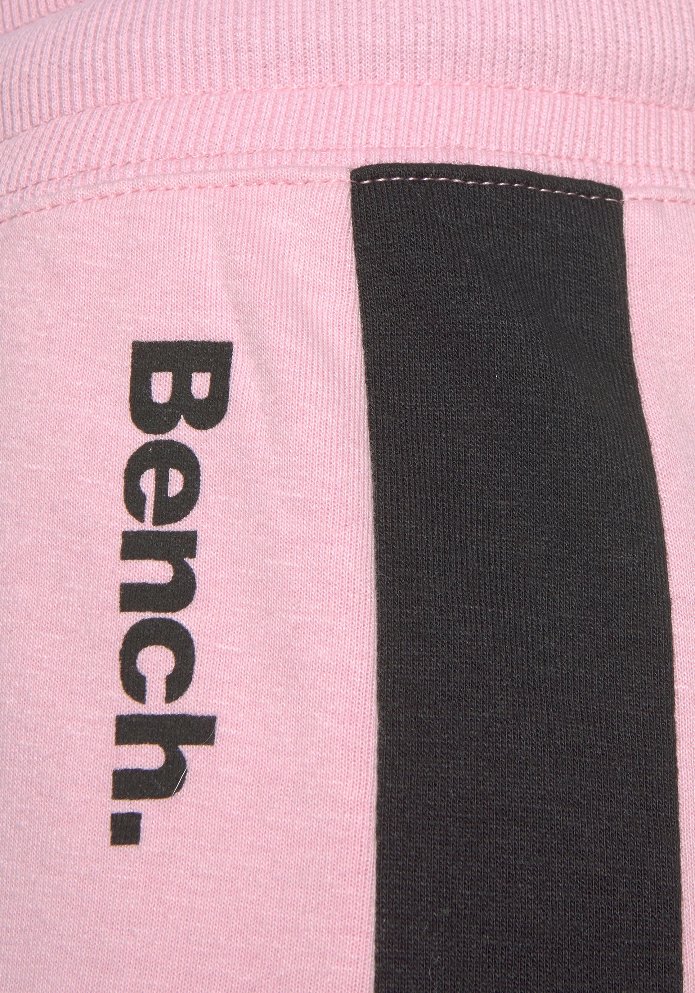 Bench. Loungewear Loungehose, mit Seitenstreifen und geradem Bein, Loungeanzug