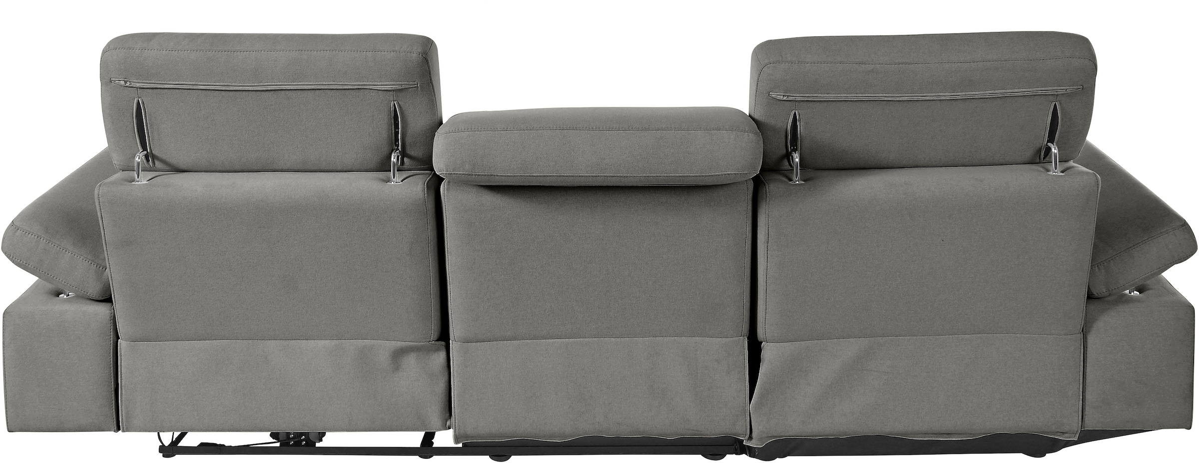 Places of Style Ecksofa »Kilado, L-Form,«, mit Relaxfunktion, verstellbarer Armlehne, Kopfteilverstellung