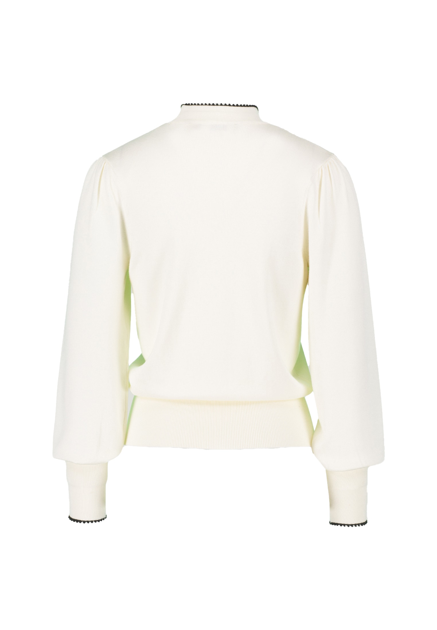Zero Strickpullover »zero Pullover mit Kontrastpaspel«, (1 tlg.), weiteres Detail