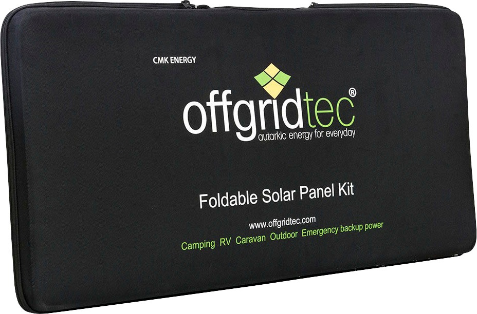 offgridtec Solarmodul »BMS200 Solarkoffer 200W 12V«, robust und wasserabweisendes Polyamid-Gewebe