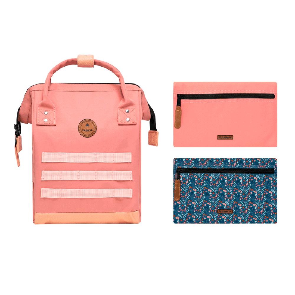CABAIA Tagesrucksack »Small«, Cityrucksack mit austauschbaren Vordertaschen