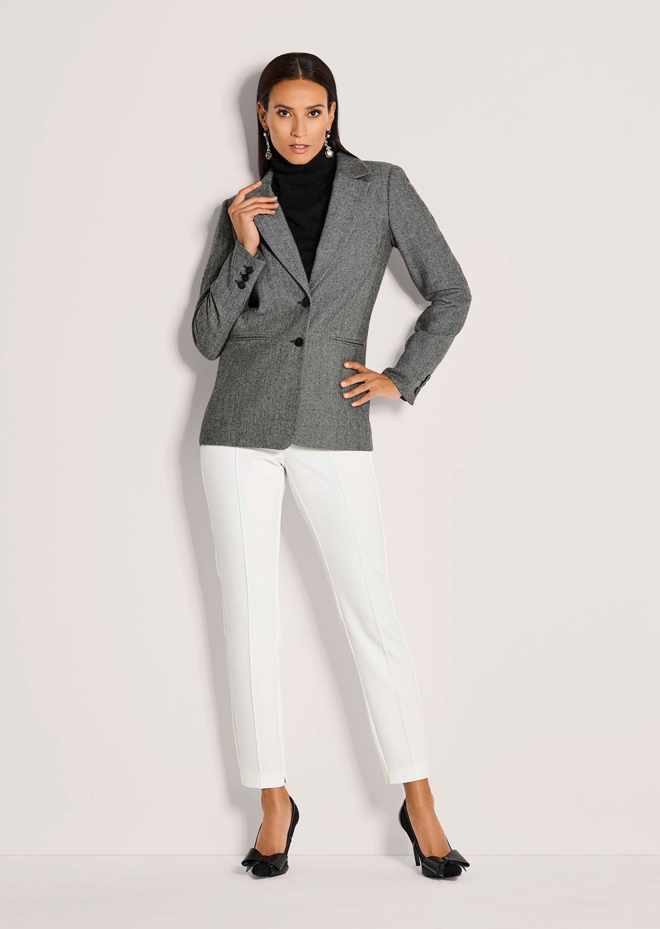 MADELEINE Jackenblazer "Blazer Eleganter Businessblazer mit Fischgratmuster günstig online kaufen