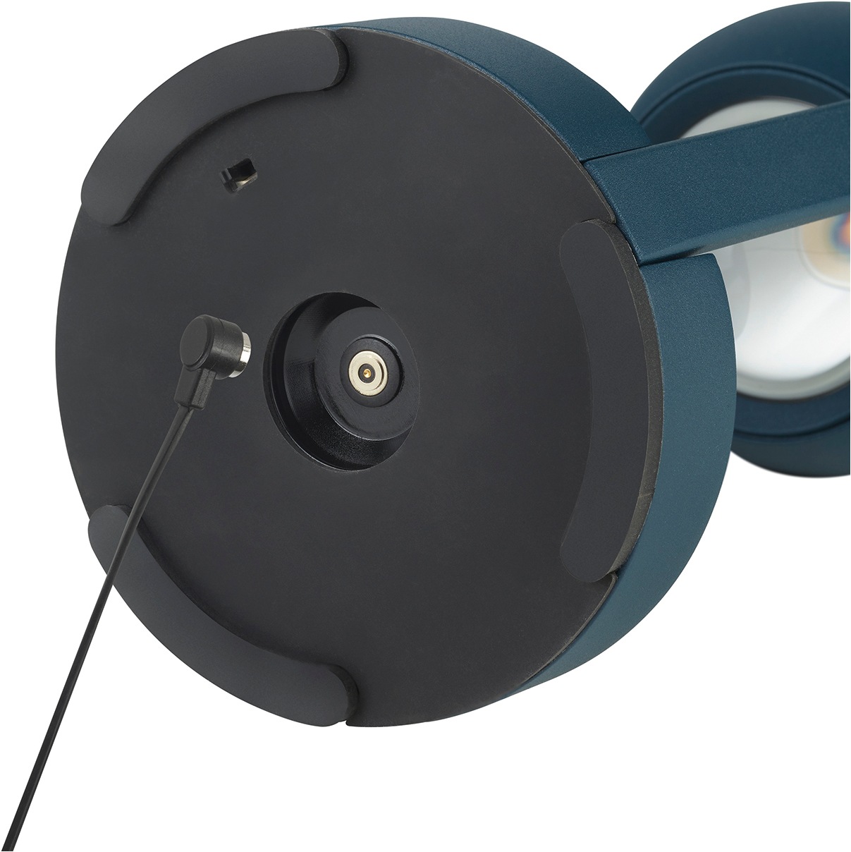 Musterring LED Tischleuchte »CANNON, Akku LED Tischlampe Touchdimmer 4W 400 Lumen 2300-4000K CCT« LED-Board 1 Stk. Farbwechsler | warmweiß - kaltweiß kabellose Akku Tischleuchte mit Lade-Base, schwenkbar dimmbar Memory