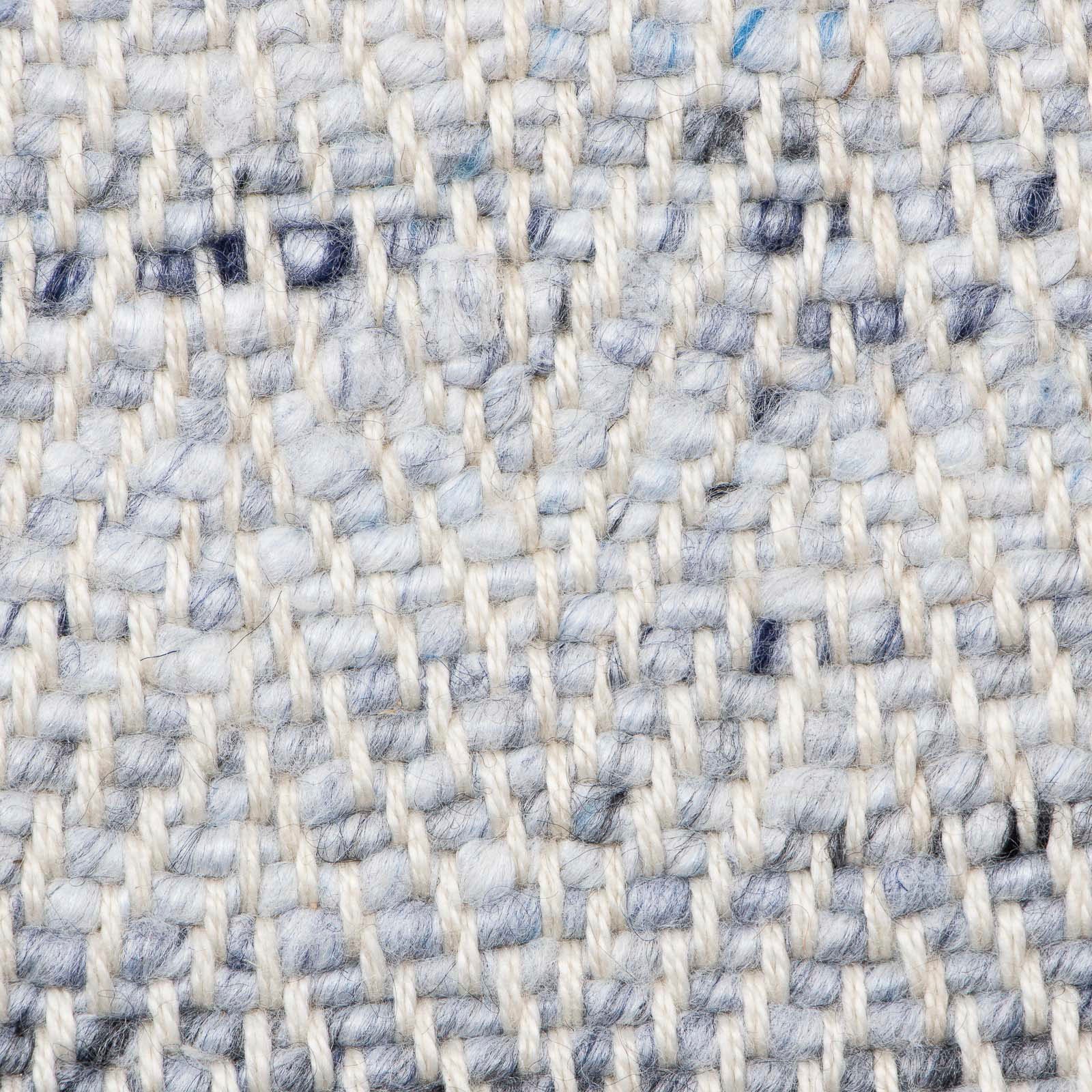 morgenland Wollteppich »Dream - hellblau«, rechteckig, 7 mm Höhe