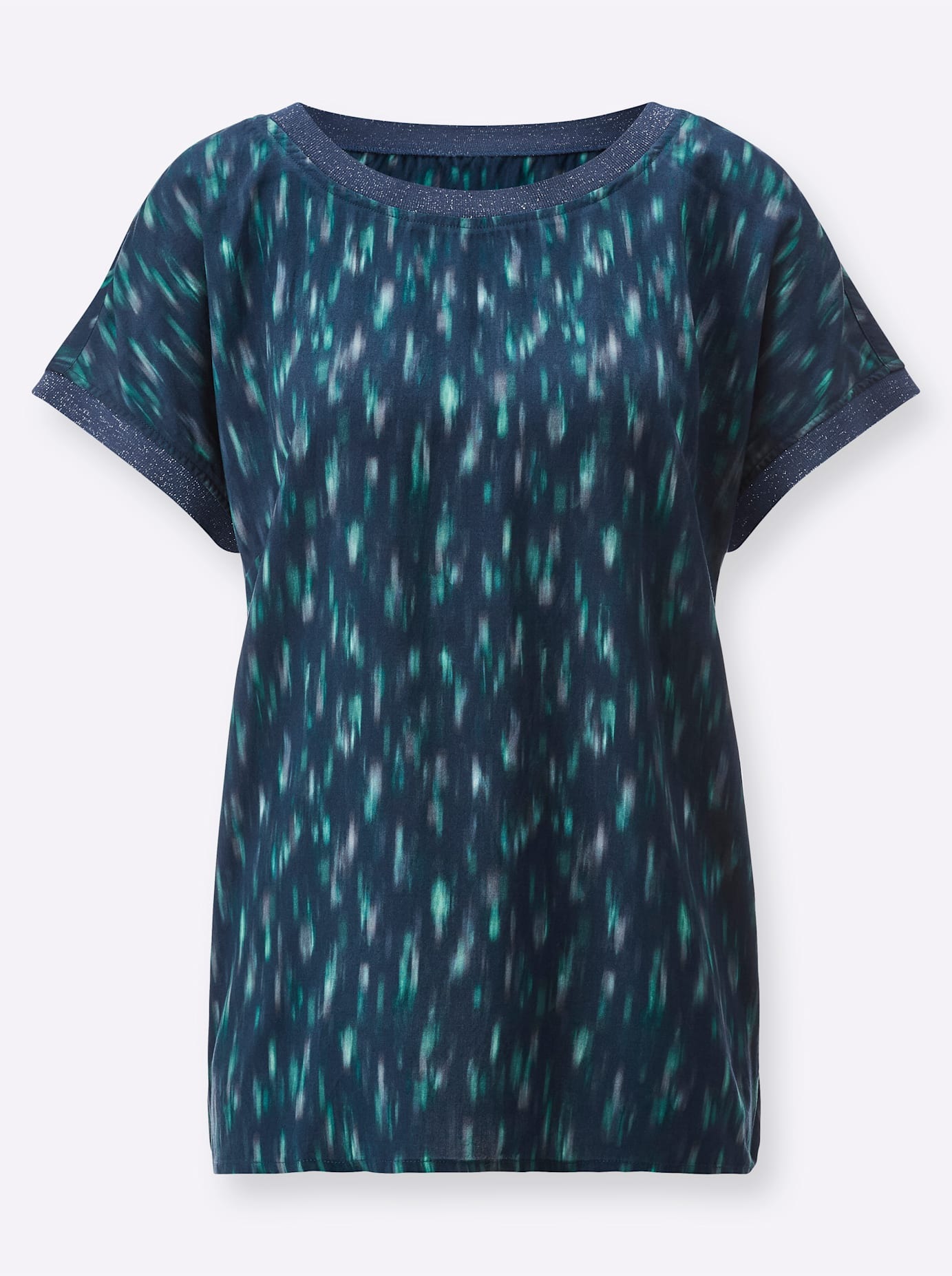 Creation L Women Short Sleeve Blouse Multicolored 46 3