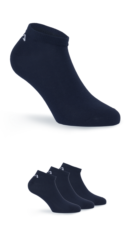 Fila Socken "UNISEX INVISIBLE PLAIN SOCKS" 3 Stk. tlg. mit eingestricktem L günstig online kaufen