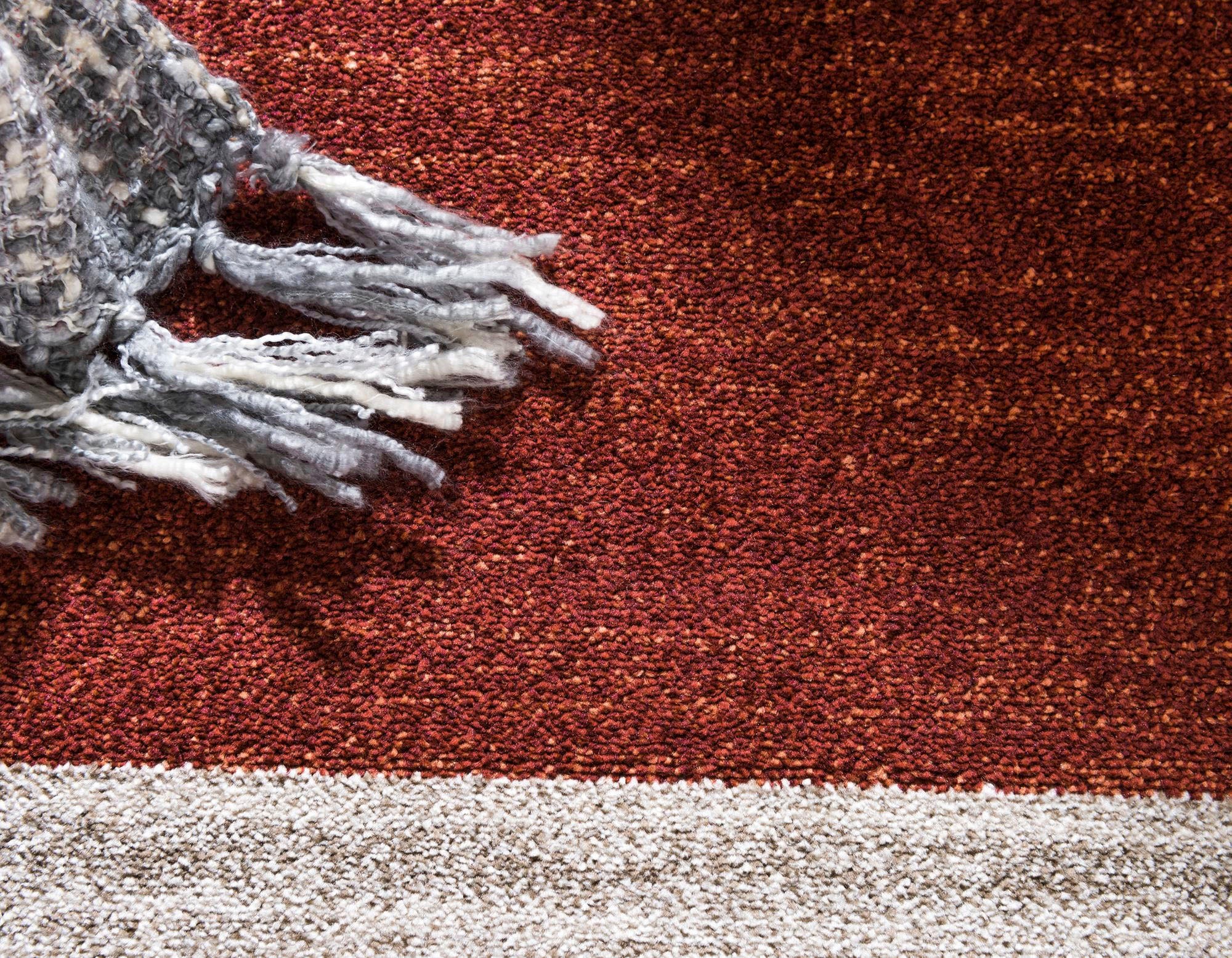 Myflair Möbel & Accessoires Teppich »Good Times Lagerräumung«, rechteckig, 13 mm Höhe, Kurzflor, gewebt, melierte Optik, mit Bordüre