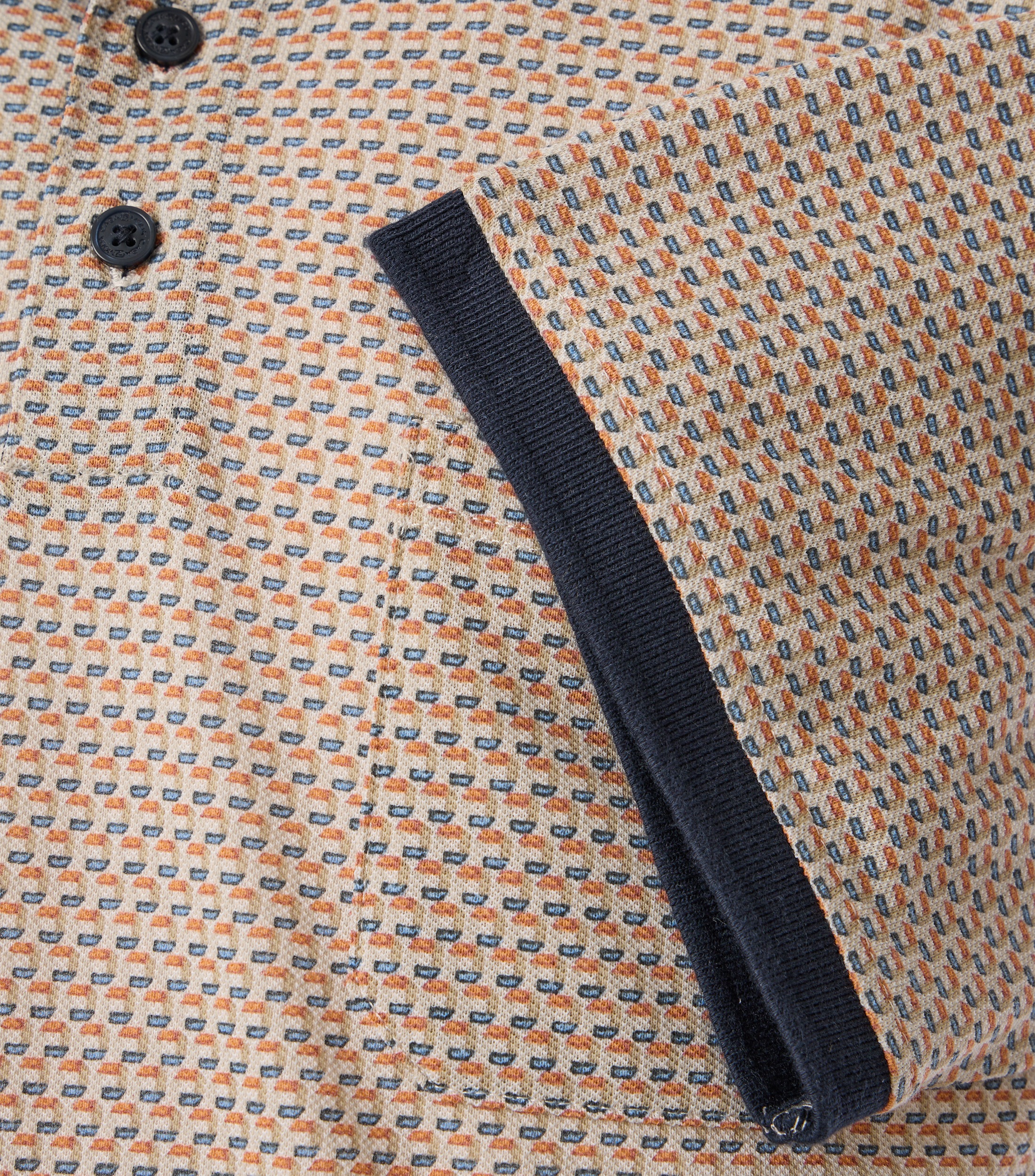 CASAMODA Poloshirt »CASAMODA Polo-Shirt Print«