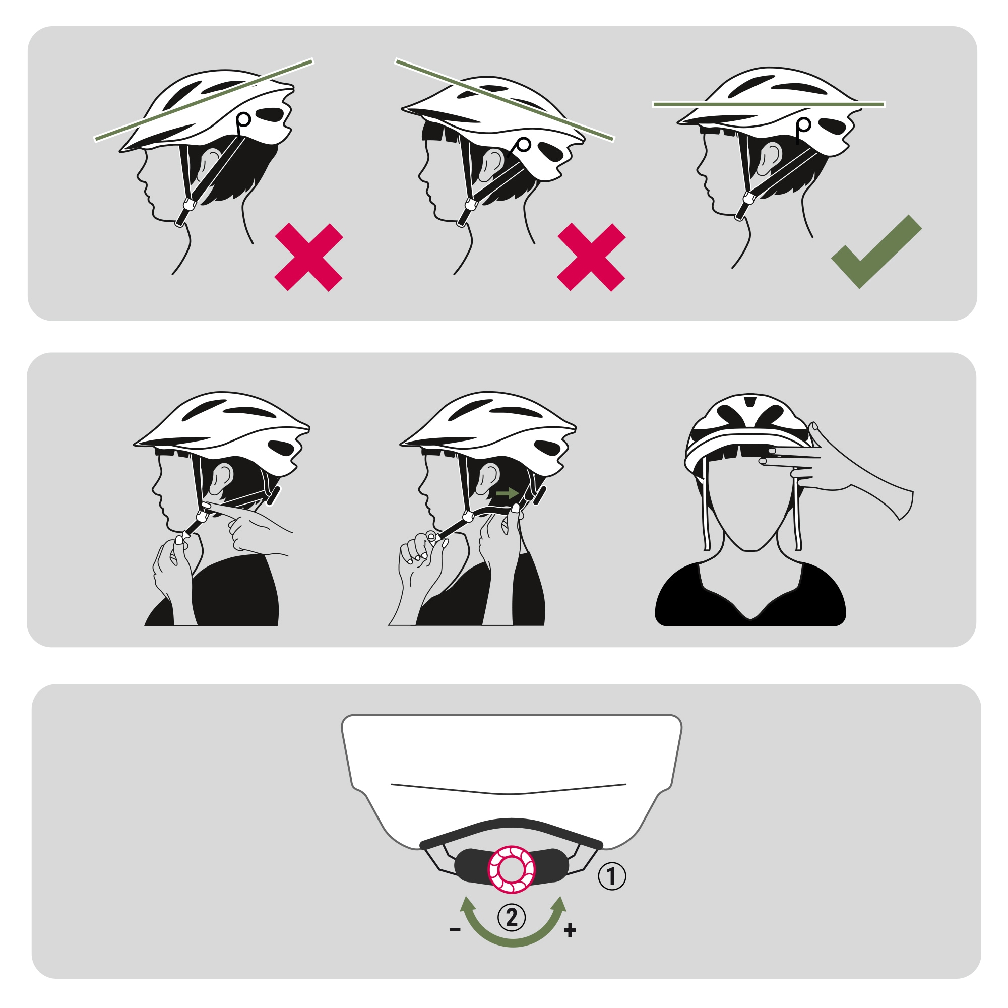 Prophete Fahrradhelm »Fahrradhelm mit LED Licht«
