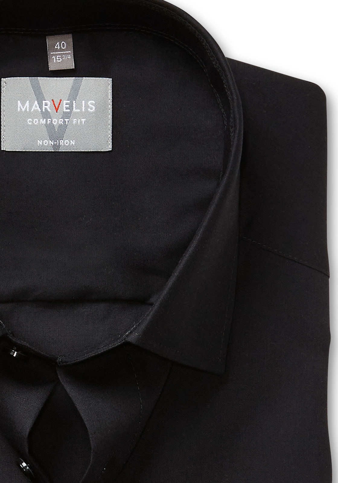 MARVELIS Kurzarmhemd Businesshemd, New-Kentkragen, comfort fit