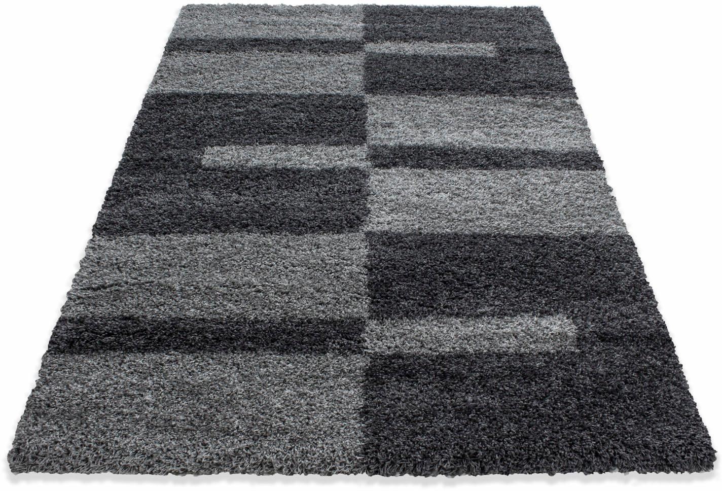 Ayyildiz Teppiche Hochflor-Teppich "Gala Shaggy 2505" rechteckig 30 mm Höhe günstig online kaufen