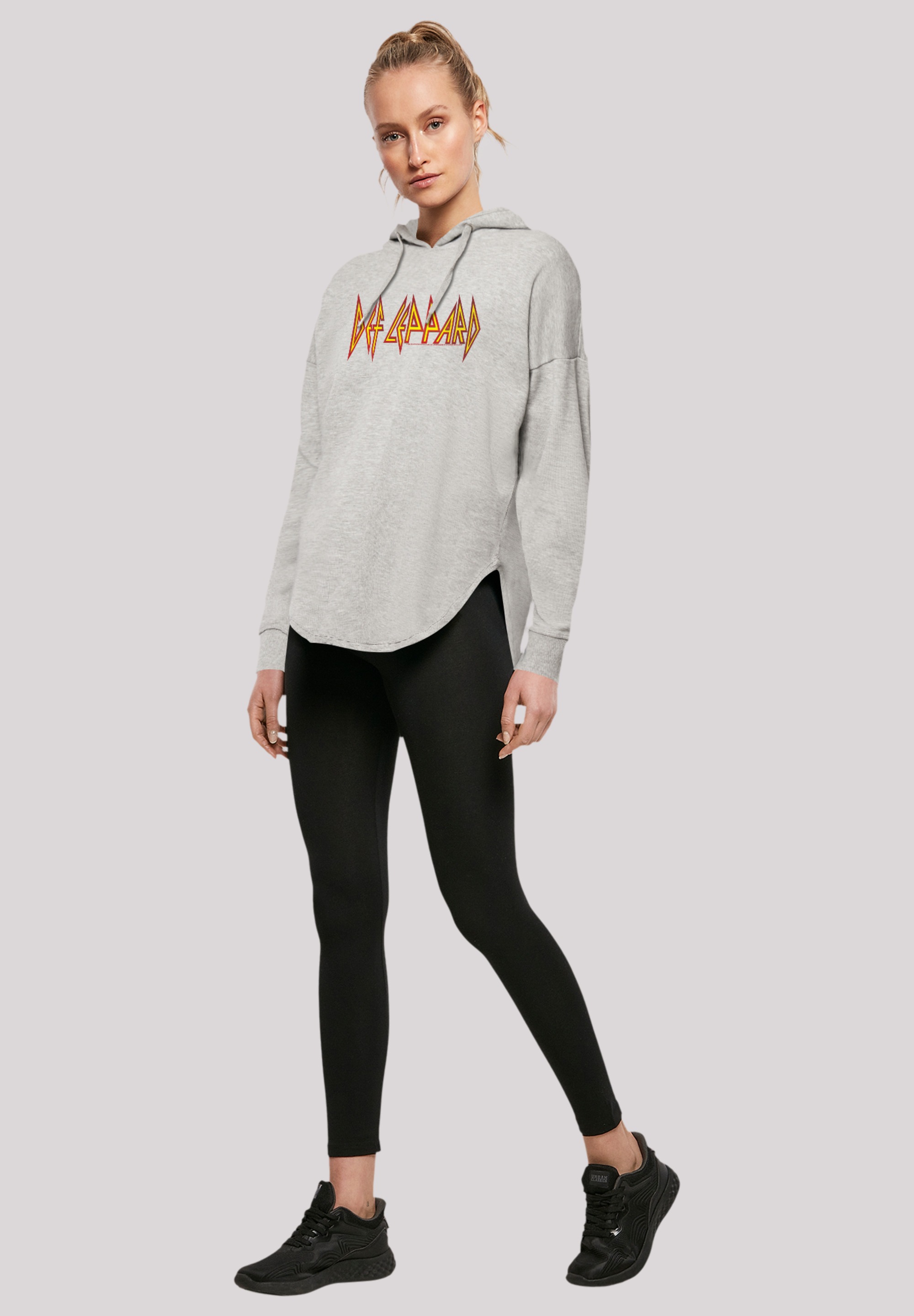 F4NT4STIC Kapuzenpullover »Def Leppard Shatter Logo«, Premium Qualität