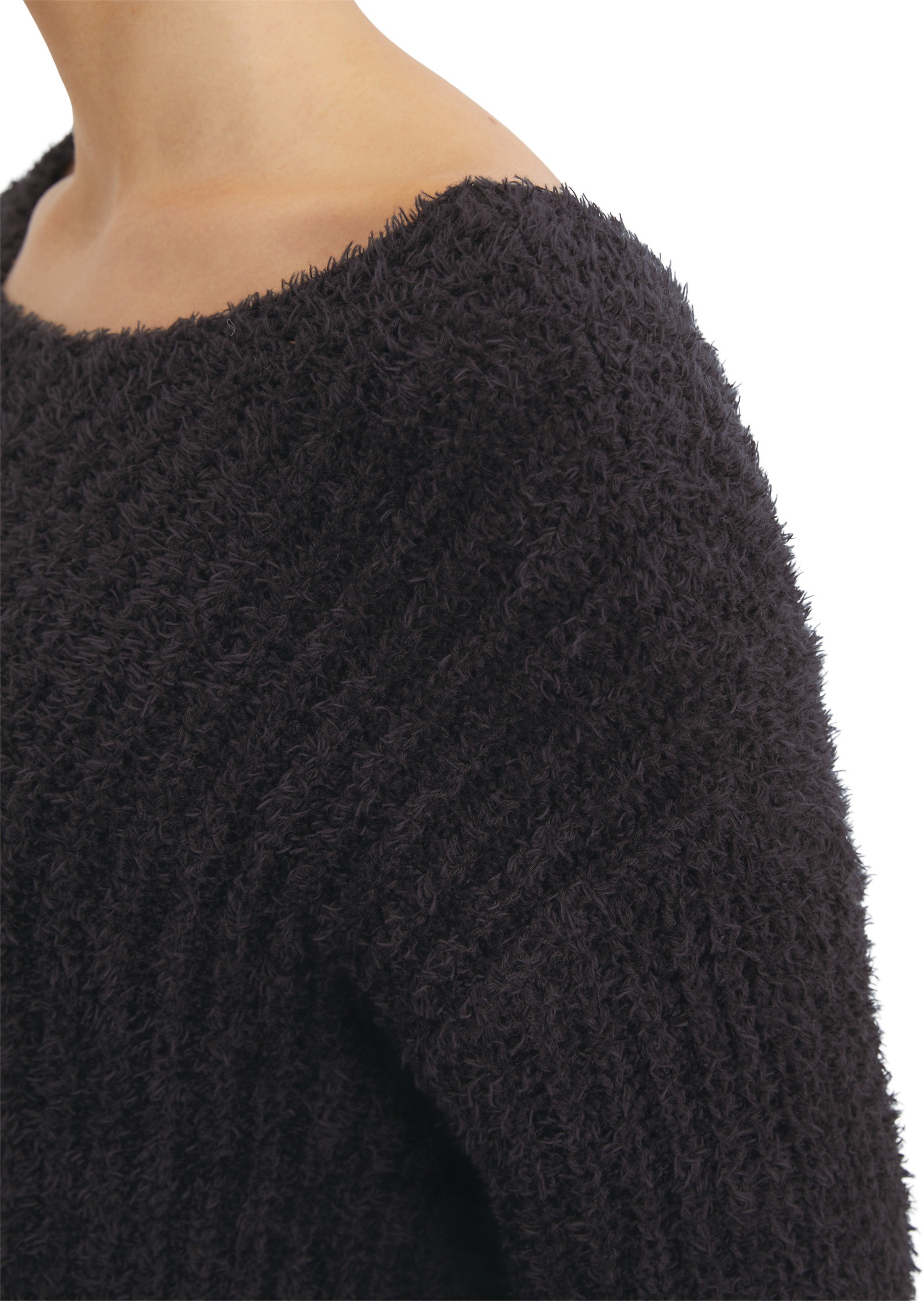 Marc O'Polo Strickpullover »aus gefranstem Bändchengarn«