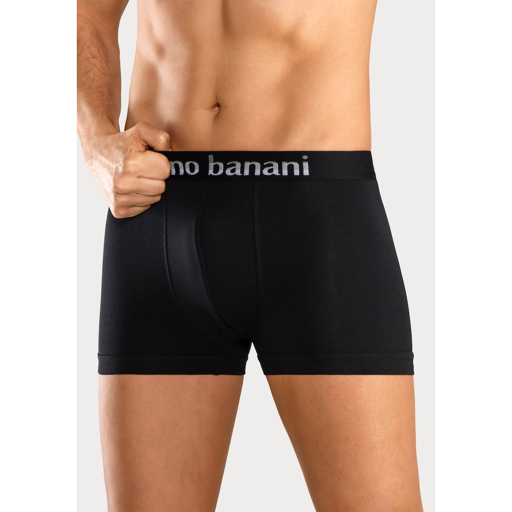 Bruno Banani Boxer, (Packung, 5 St.), mit Streifen Logo Webbund