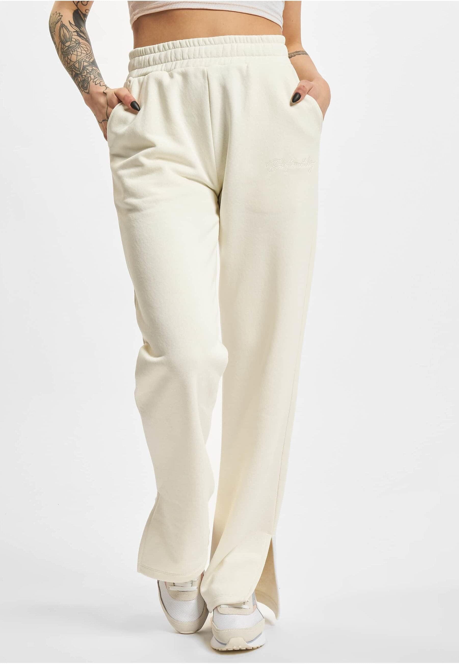 DEF Stoffhose »DEF Damen DEF Wide Leg Pants«, (1 tlg.)